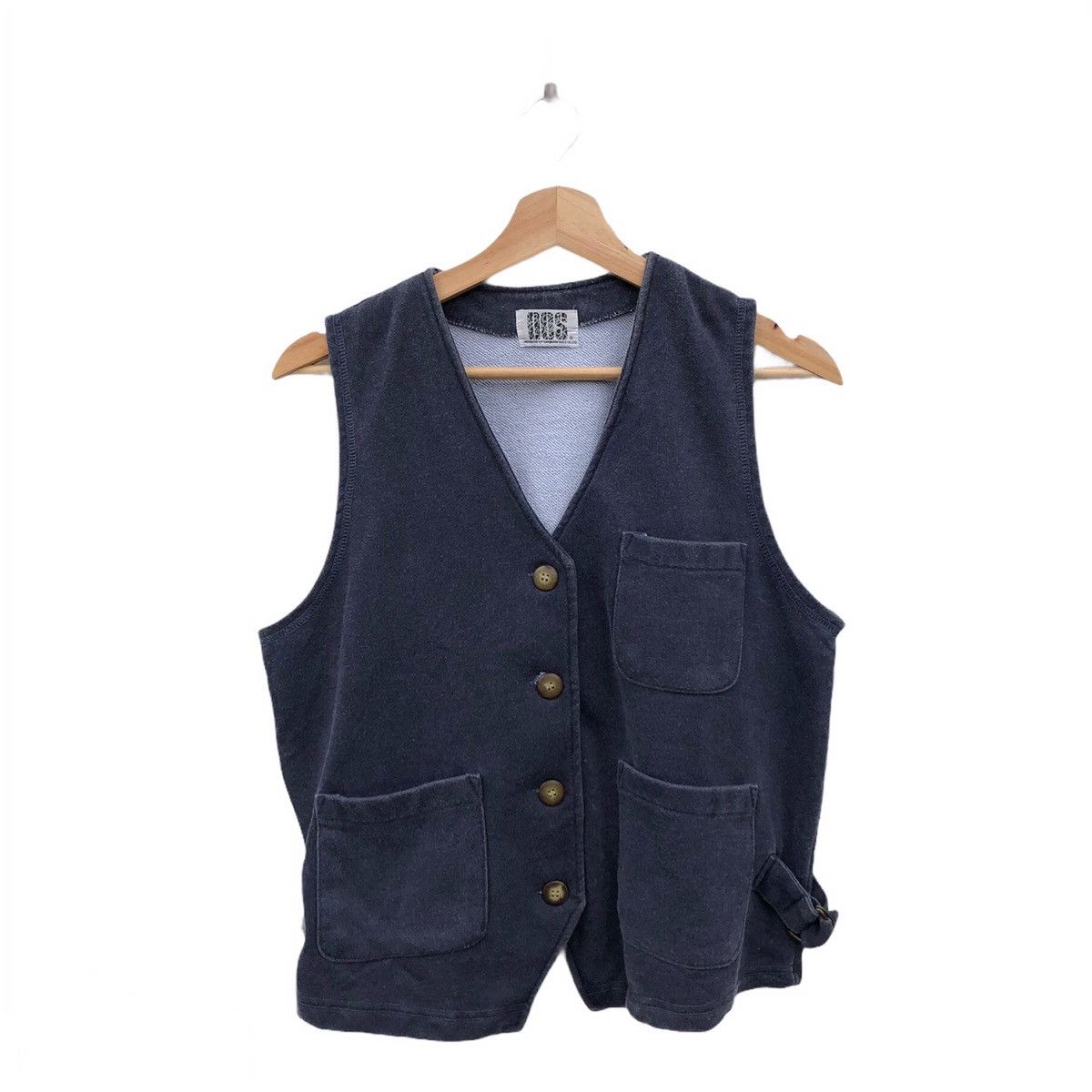 Japanese Brand TANK TOP SLEEVELESS WITH BUCKLE SAKURAYA SHOJI Size US M / EU 48-50 / 2 - 1 Thumbnail