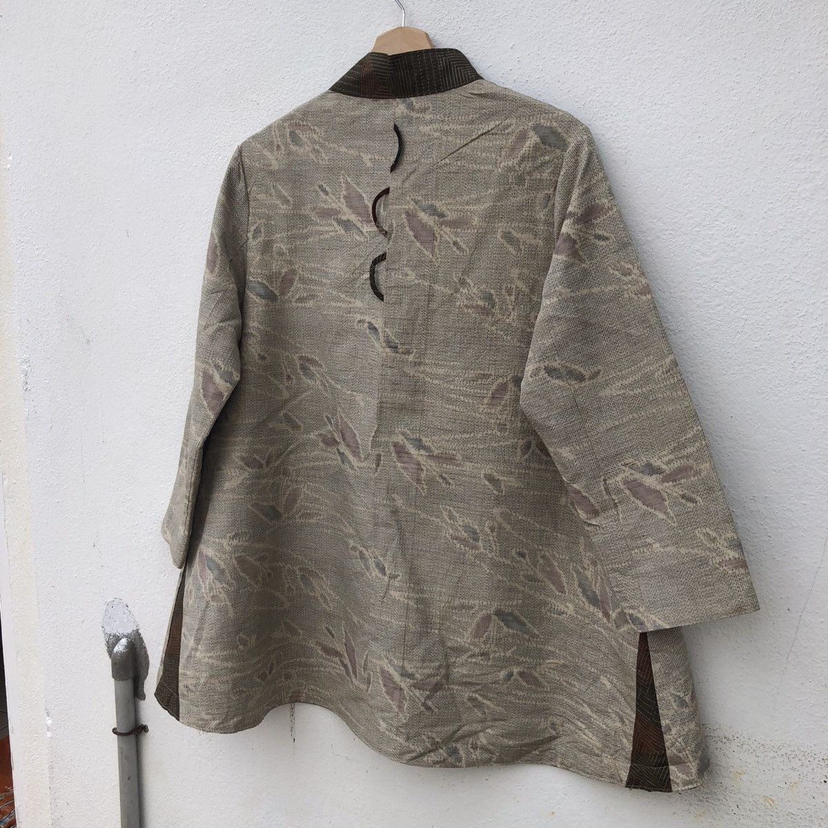 Japanese Brand VINTAGE JAPANESE TRADITIONAL RARE PRINTED BUTTON JACKET Size US M / EU 48-50 / 2 - 7 Thumbnail