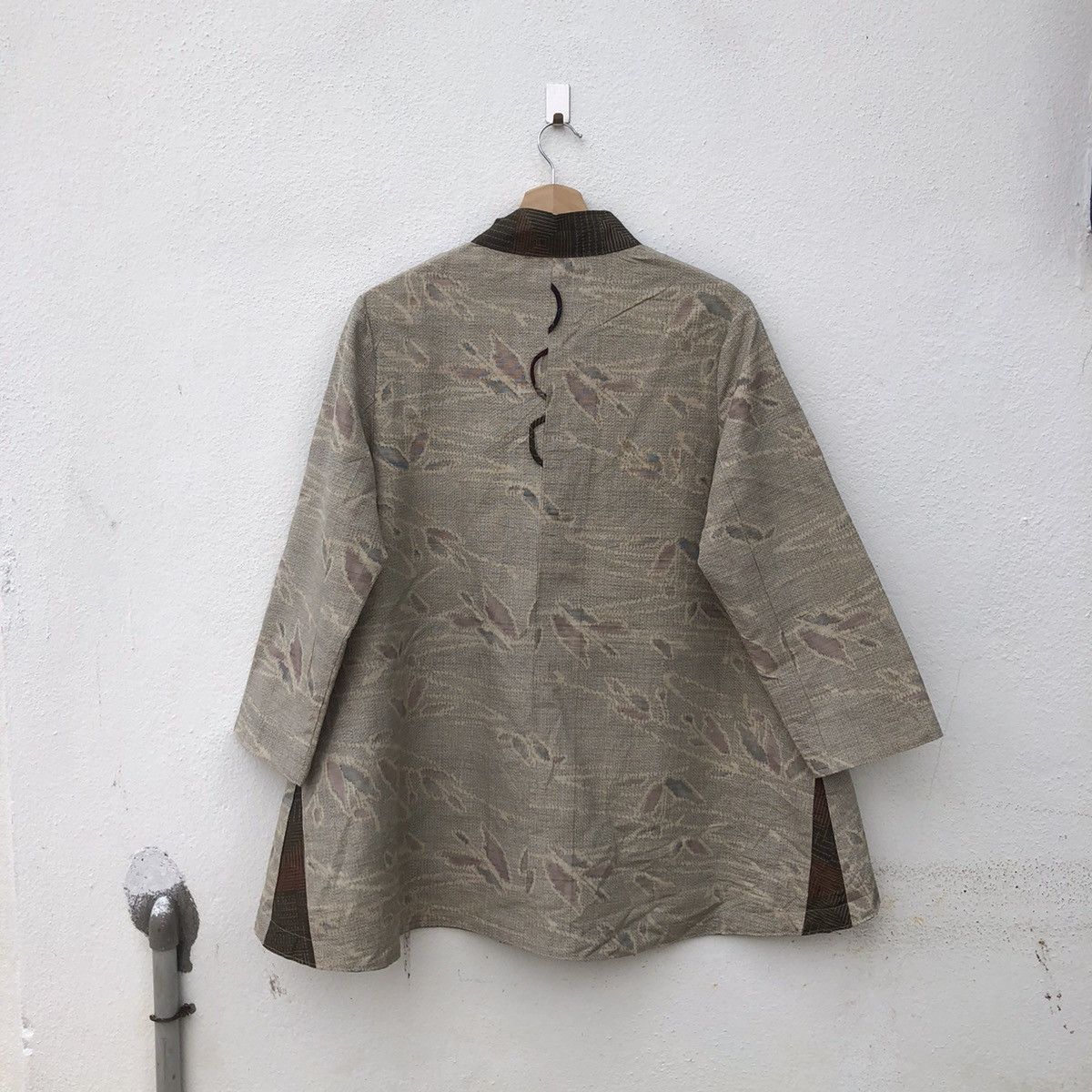 Japanese Brand VINTAGE JAPANESE TRADITIONAL RARE PRINTED BUTTON JACKET Size US M / EU 48-50 / 2 - 6 Thumbnail