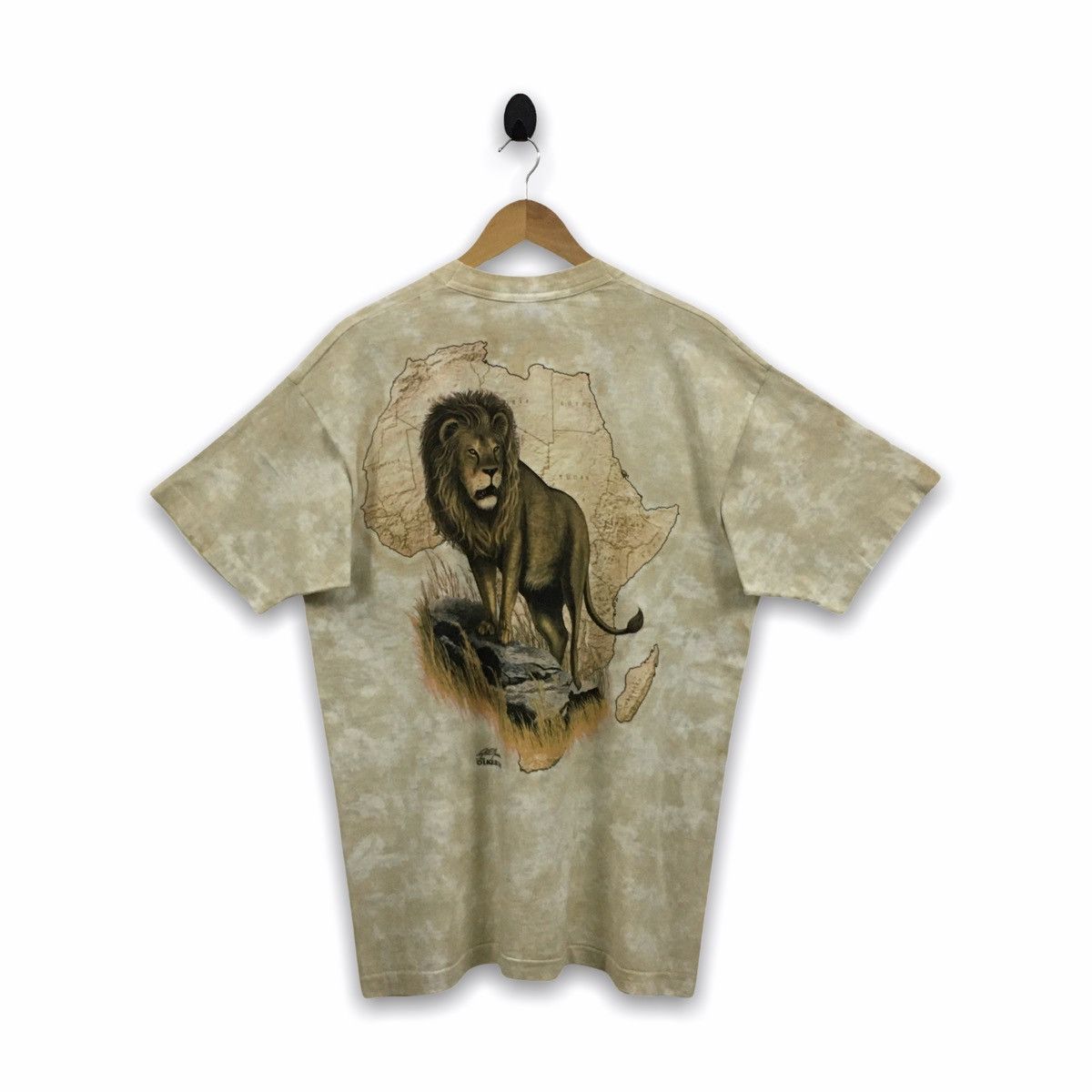 Habitat × Liquid Blue × Vintage Rare Vintage 1994 Lion Liquid Blue Fullprint Tshirt Size US XL / EU 56 / 4 - 2 Thumbnail