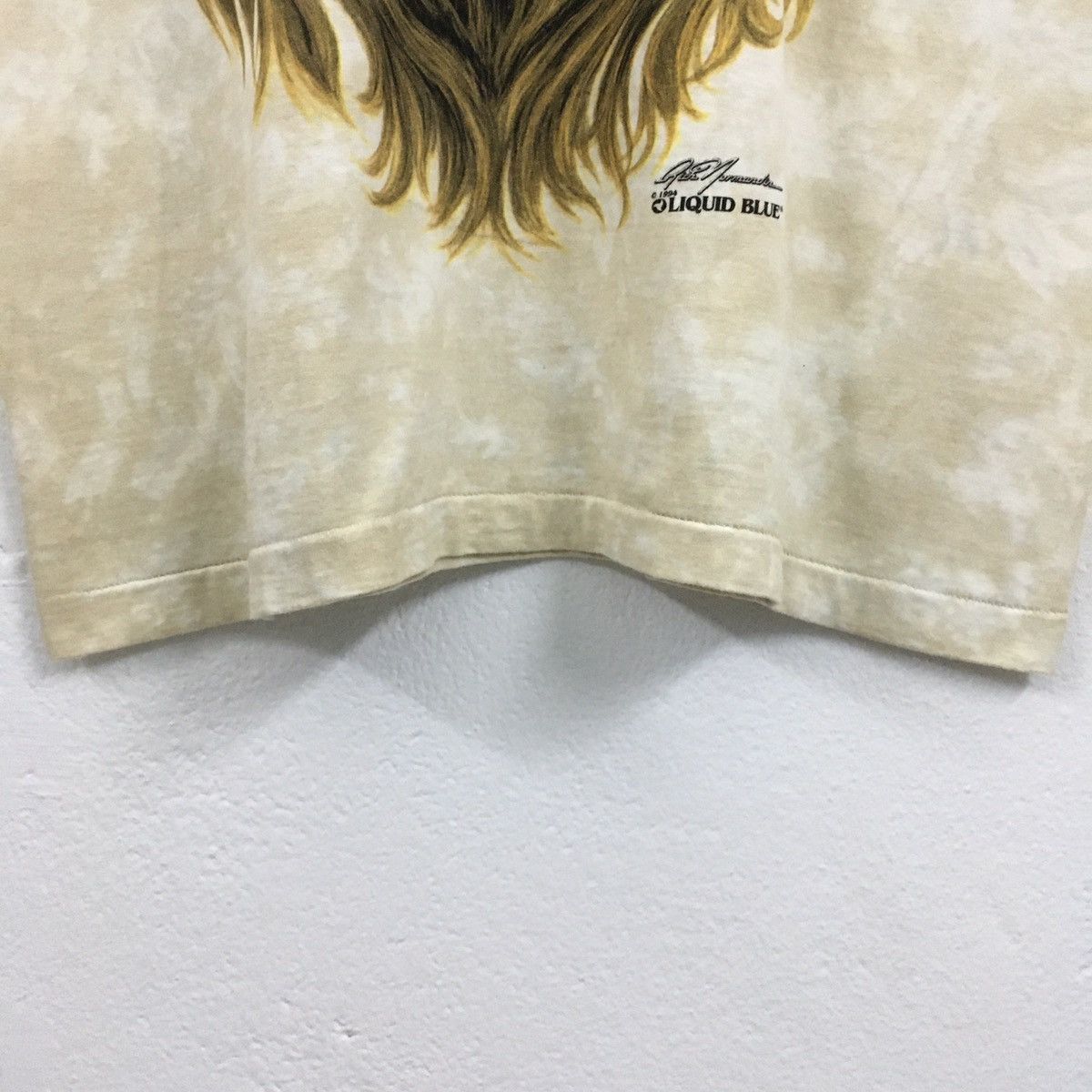 Habitat × Liquid Blue × Vintage Rare Vintage 1994 Lion Liquid Blue Fullprint Tshirt Size US XL / EU 56 / 4 - 9 Thumbnail