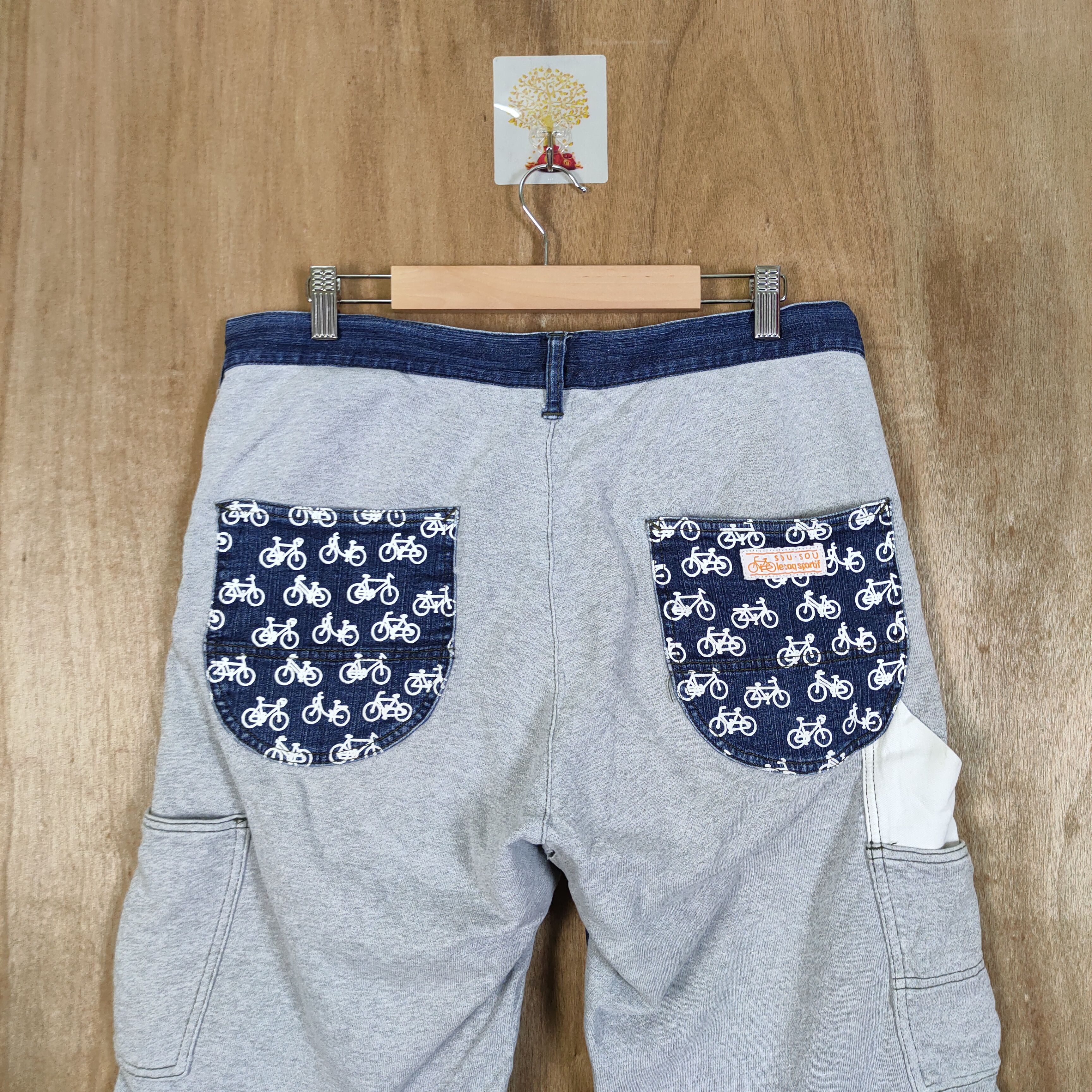 Cross Colours × Le Coq Sportif LE COQ SPORTIF CARGO PANTS Size US 32 / EU 48 - 5 Thumbnail