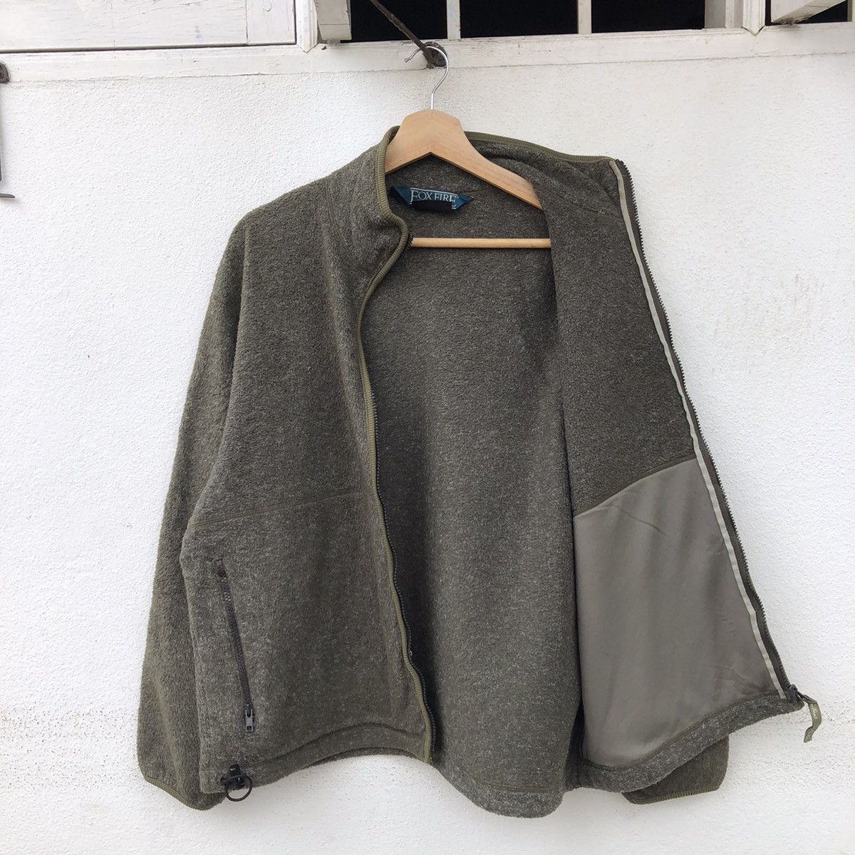 Japanese Brand ZIPPER JACKET FLEECE FOX FIRE POLARTEC -Medium Size US M / EU 48-50 / 2 - 7 Thumbnail