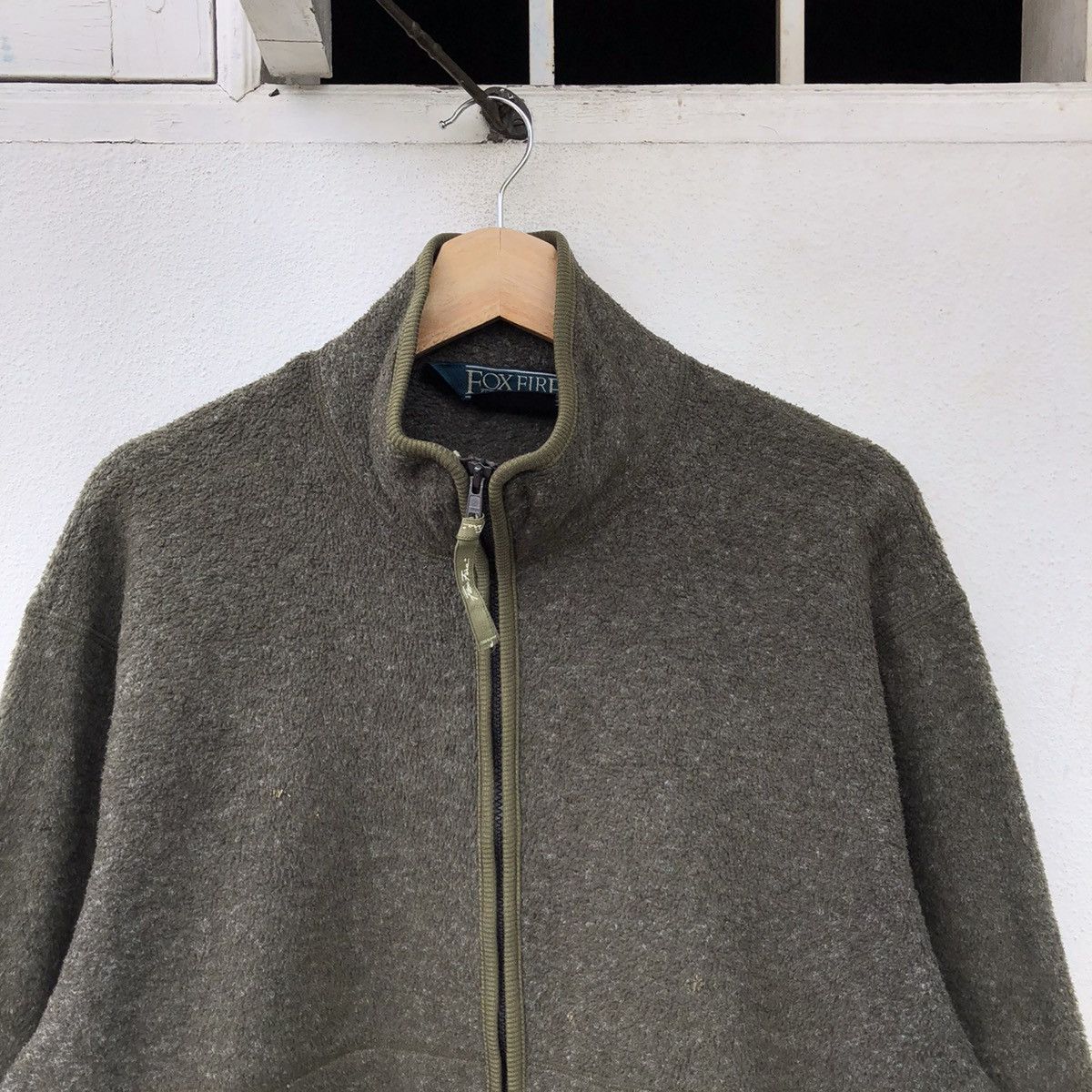 Japanese Brand ZIPPER JACKET FLEECE FOX FIRE POLARTEC -Medium Size US M / EU 48-50 / 2 - 2 Thumbnail