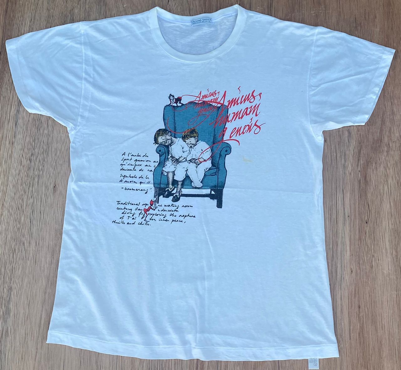 Vintage vintage tee D - 6 Size US L / EU 52-54 / 3 - 1 Thumbnail