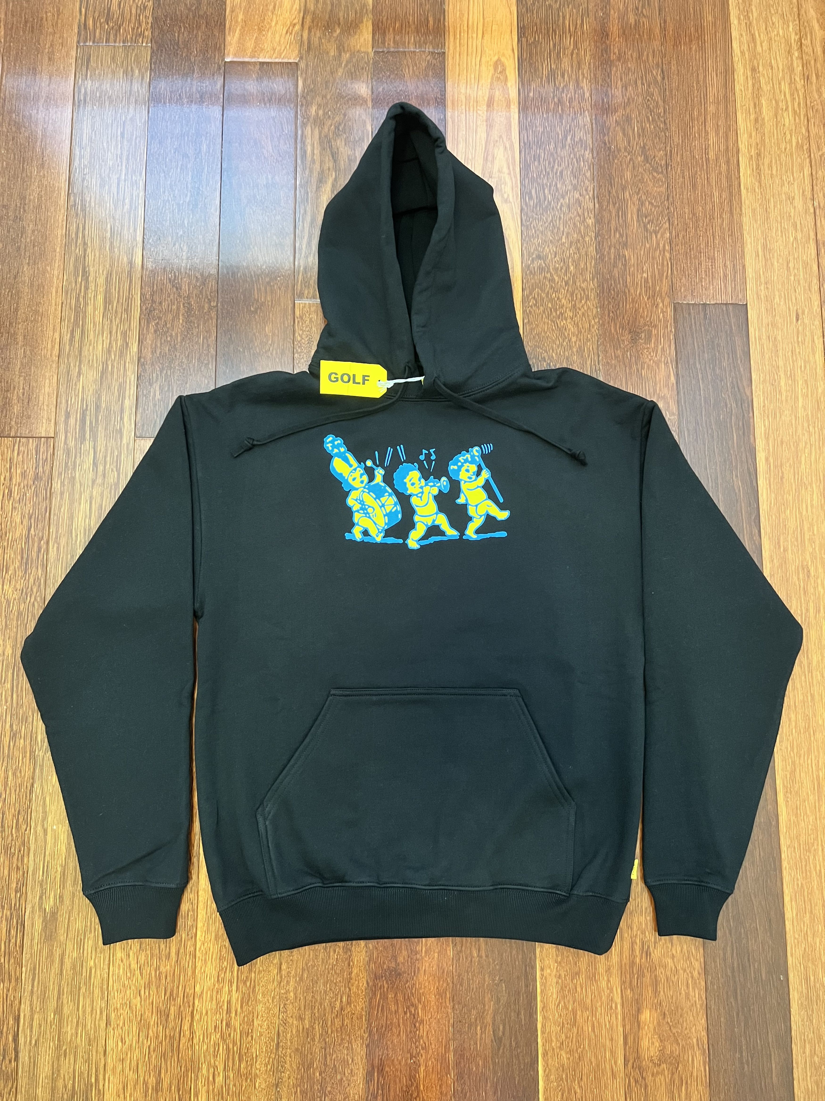 image of Golf Wang Knock Knock Hoodie Black Small, Men's