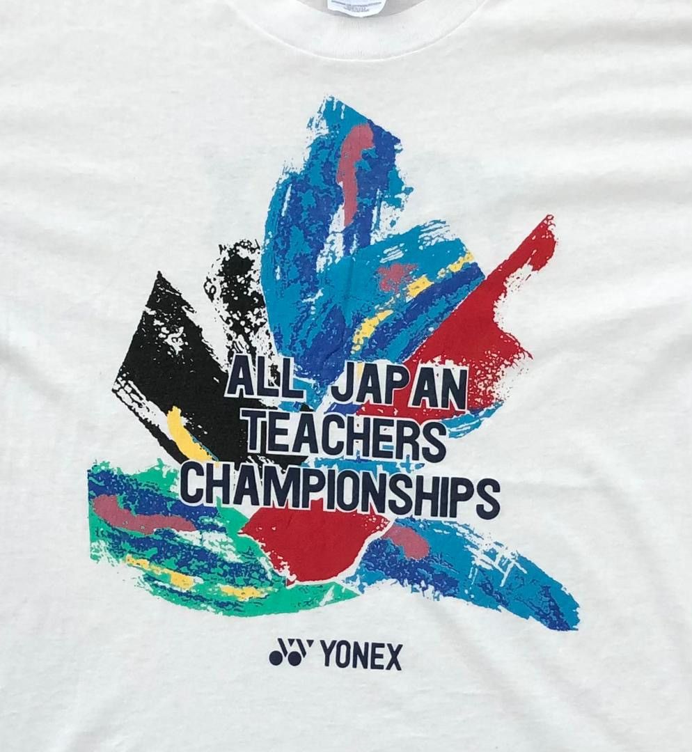 Vintage vintage tee YONEXX MADE IN USA A28 Size US L / EU 52-54 / 3 - 2 Thumbnail