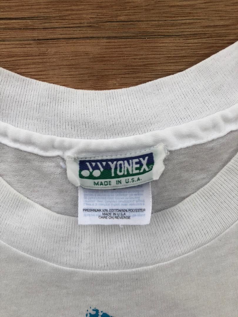 Vintage vintage tee YONEXX MADE IN USA A28 Size US L / EU 52-54 / 3 - 5 Thumbnail
