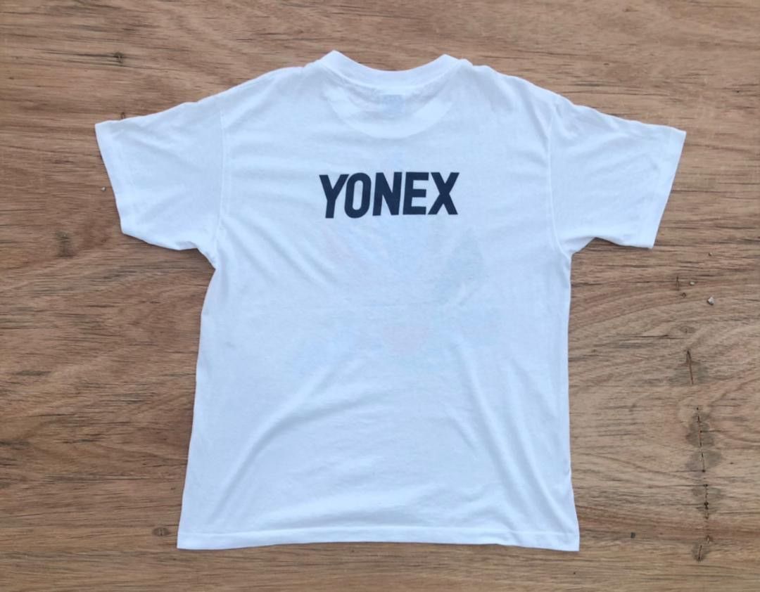 Vintage vintage tee YONEXX MADE IN USA A28 Size US L / EU 52-54 / 3 - 3 Thumbnail