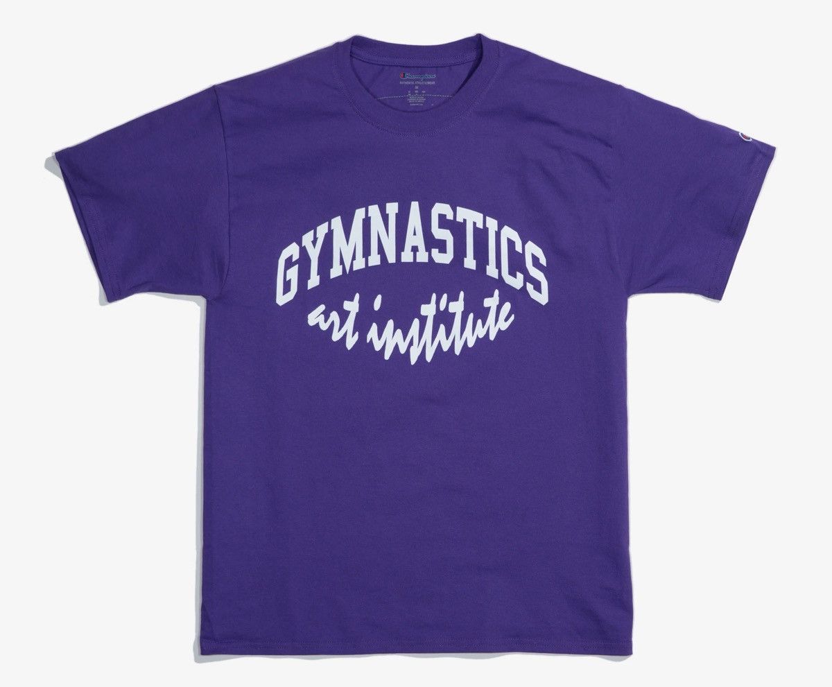 Champion Small Purple Brooklyn Museum Gymnastics Art Institute Shirt Size US S / EU 44-46 / 1 - 10 Thumbnail