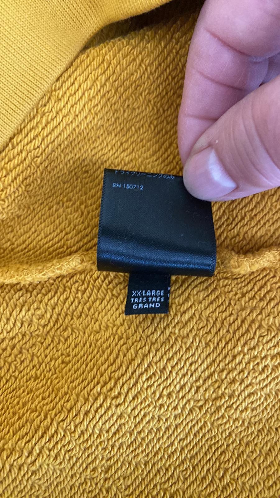 Amiri Paisley Logo Yellow Sweatshirt Size US XXL / EU 58 / 5 - 7 Thumbnail