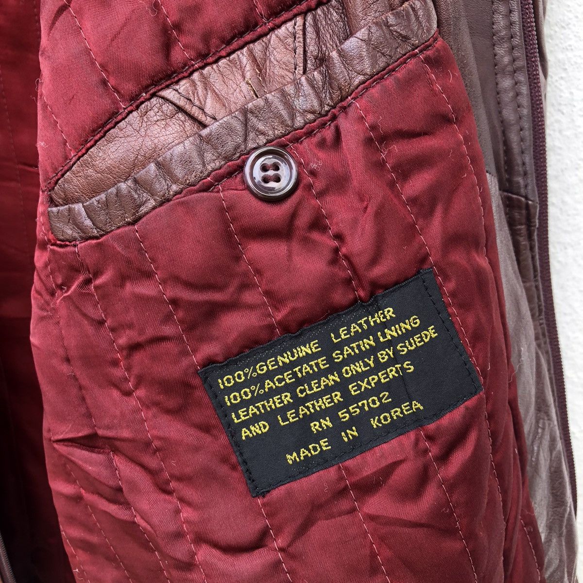 Japanese Brand VINTAGE SOFT LEATHER BIKER JACKET THE ROSSANO COLLECTIONS Size US M / EU 48-50 / 2 - 11 Thumbnail