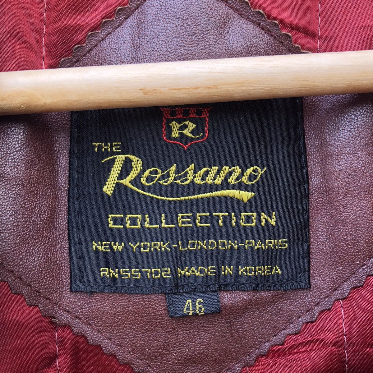 Japanese Brand VINTAGE SOFT LEATHER BIKER JACKET THE ROSSANO COLLECTIONS Size US M / EU 48-50 / 2 - 10 Thumbnail
