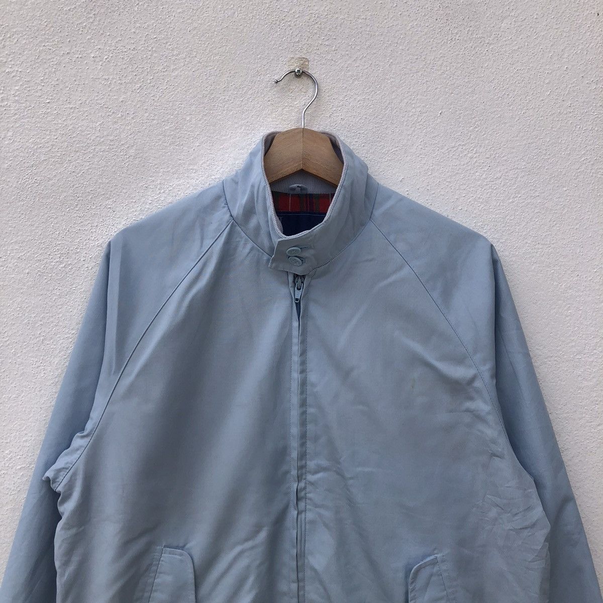 Japanese Brand VINTAGE BOMBER JACKET SHARPMAN INSPIRED BY BARACUTA Size US L / EU 52-54 / 3 - 5 Thumbnail