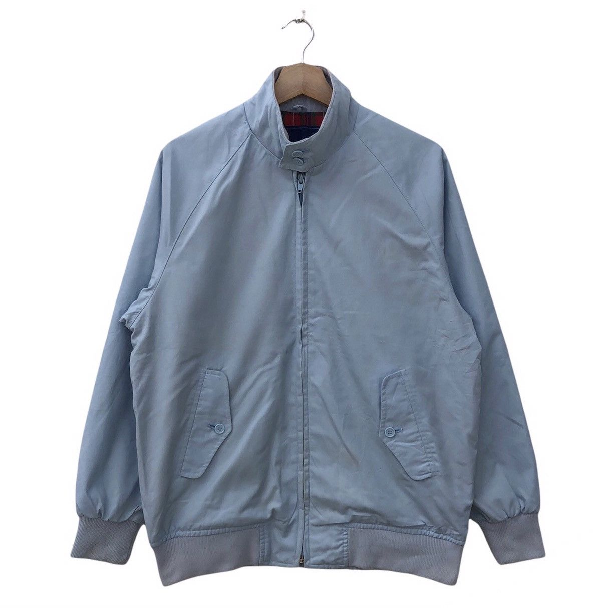 Japanese Brand VINTAGE BOMBER JACKET SHARPMAN INSPIRED BY BARACUTA Size US L / EU 52-54 / 3 - 2 Thumbnail