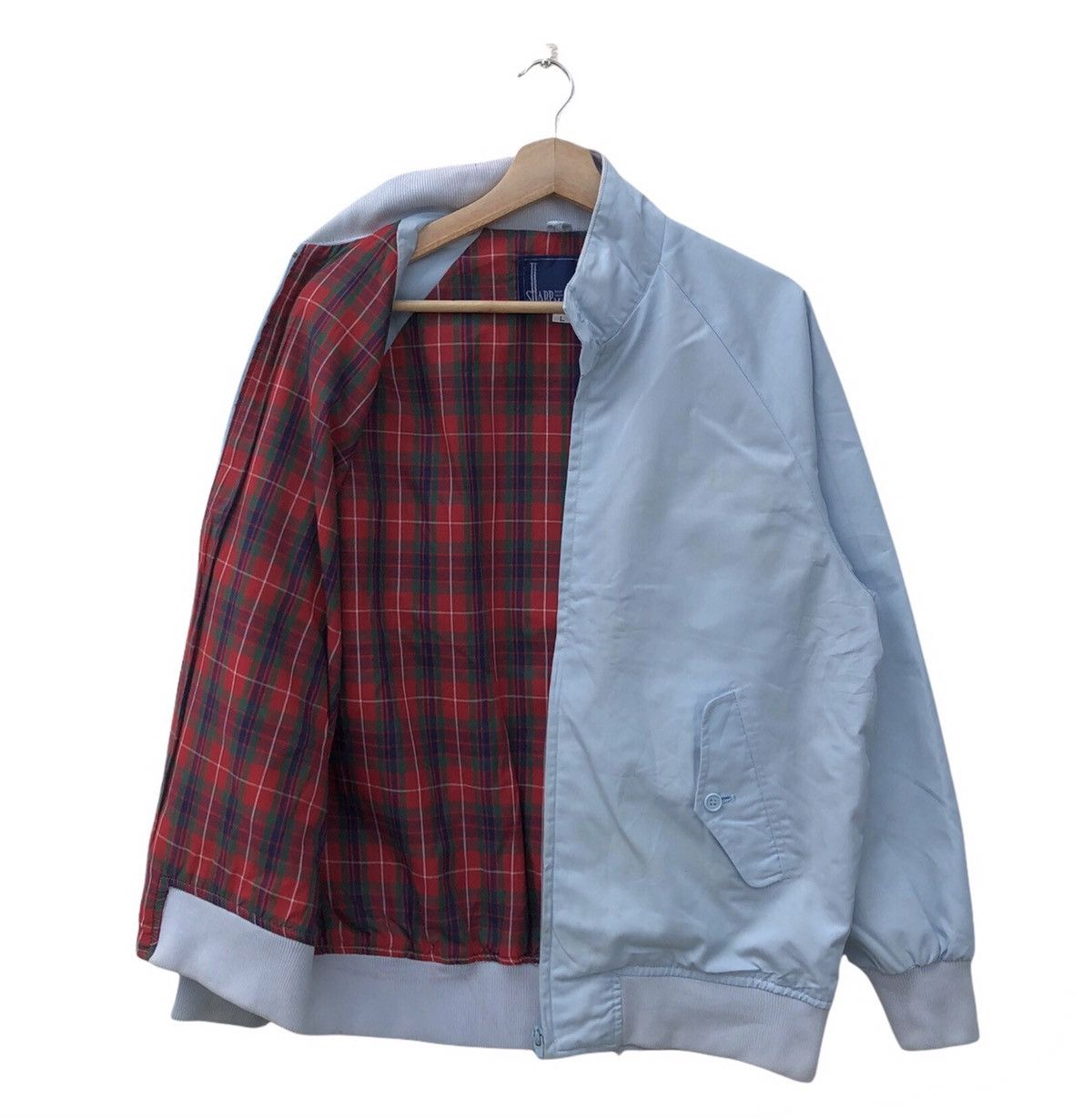 Japanese Brand VINTAGE BOMBER JACKET SHARPMAN INSPIRED BY BARACUTA Size US L / EU 52-54 / 3 - 1 Thumbnail