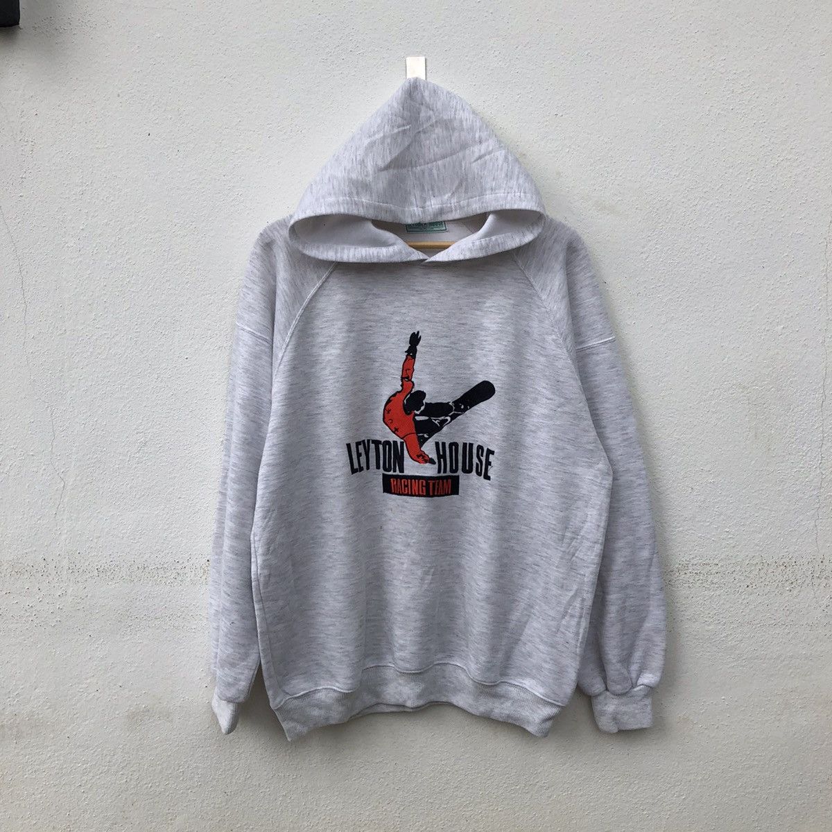 Japanese Brand LEYTON HOUSE RACING TEAM HOODIE BIG LOGO Size US L / EU 52-54 / 3 - 2 Thumbnail