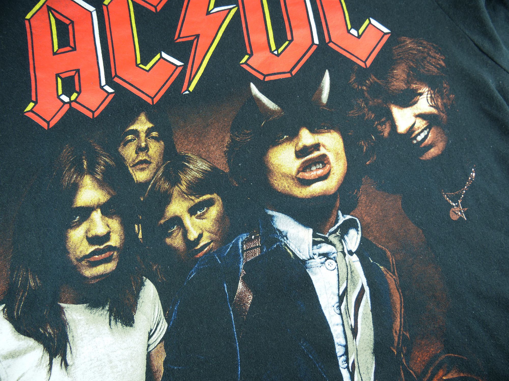 AC/DC AC/DC 2001 year vintage Highway to Hell t-shirt Size US L / EU 52-54 / 3 - 6 Thumbnail