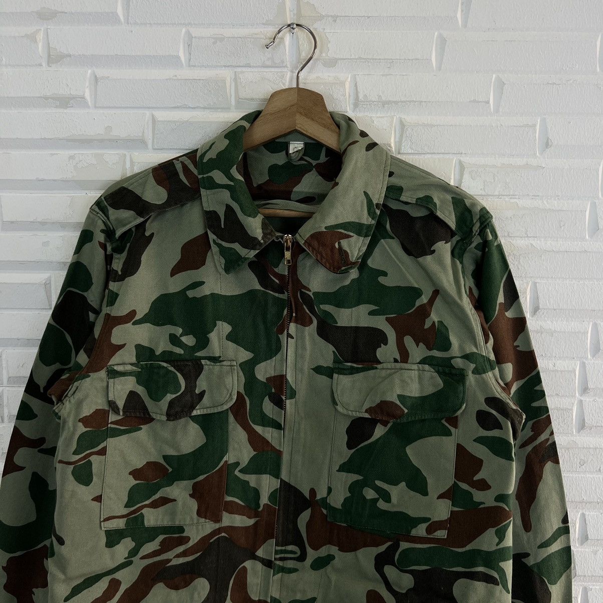 Vintage VINTAGE SURVIVAL JACKET CAMO ARMY MILITARY US ISSUE DESIGN Size US M / EU 48-50 / 2 - 3 Thumbnail