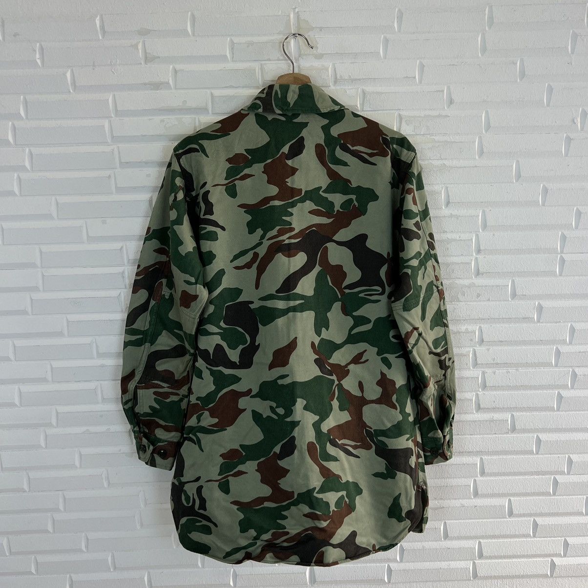 Vintage VINTAGE SURVIVAL JACKET CAMO ARMY MILITARY US ISSUE DESIGN Size US M / EU 48-50 / 2 - 6 Thumbnail