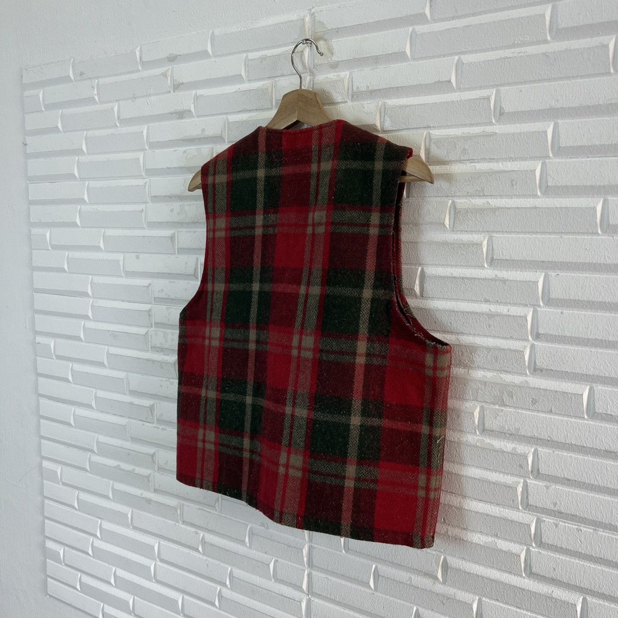Vintage VINTAGE SISLEY BRAND MADE IN ITALY TARTAN DESIGN VEST Size US S / EU 44-46 / 1 - 6 Thumbnail