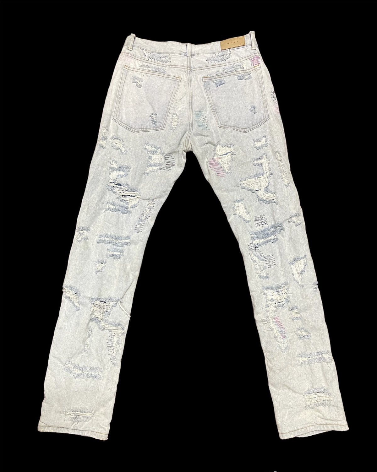 MNML Mnml distressed jeans design Size US 33 - 2 Thumbnail