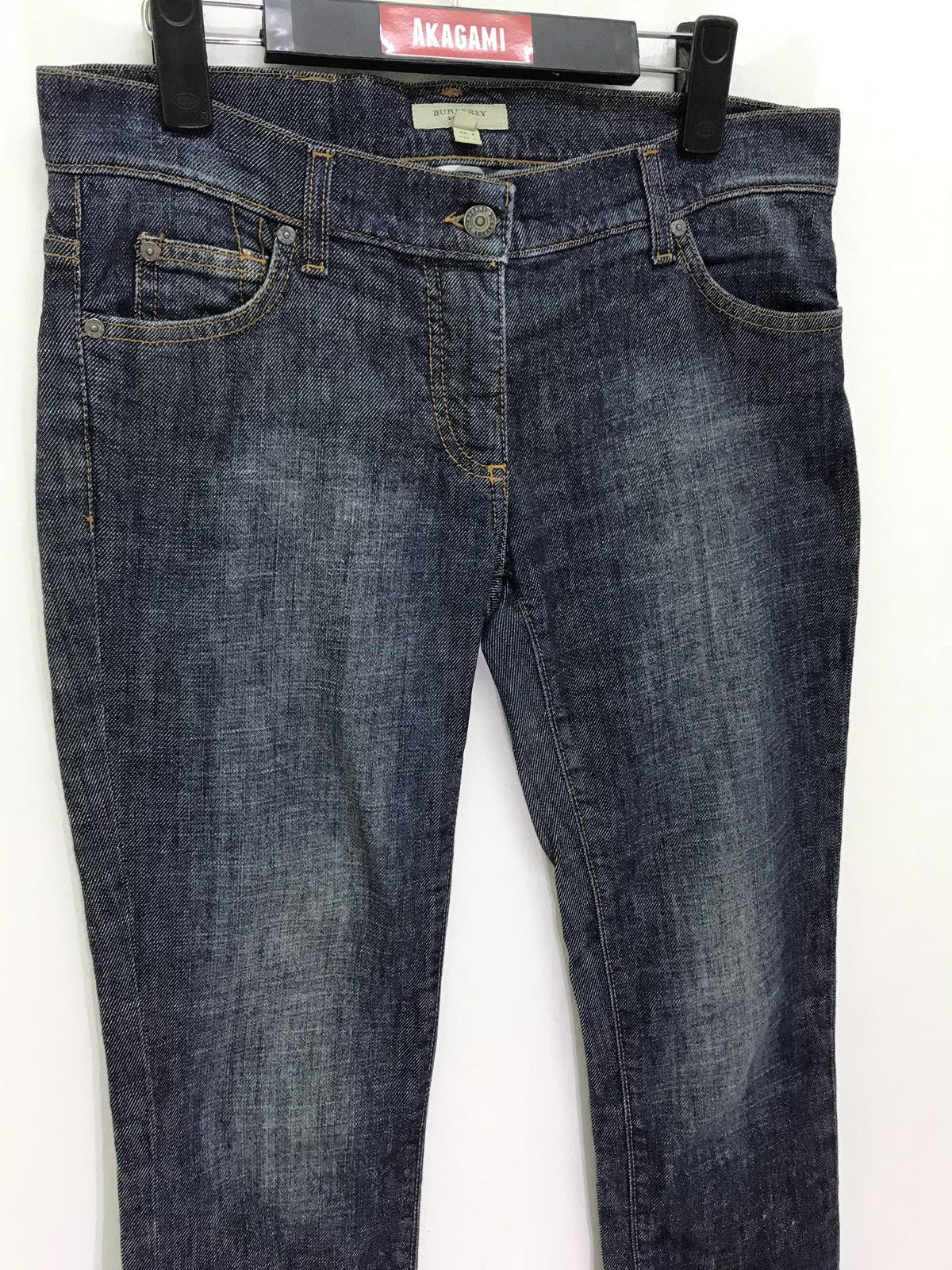 Burberry Made in Italy Burberry London Denim Slim Stretchable Size US 31 - 6 Thumbnail