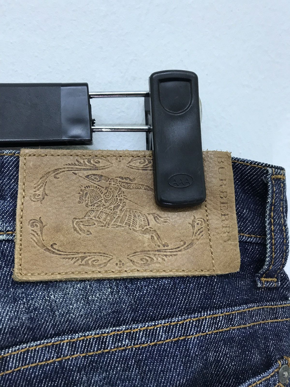 Burberry Made in Italy Burberry London Denim Slim Stretchable Size US 31 - 3 Thumbnail