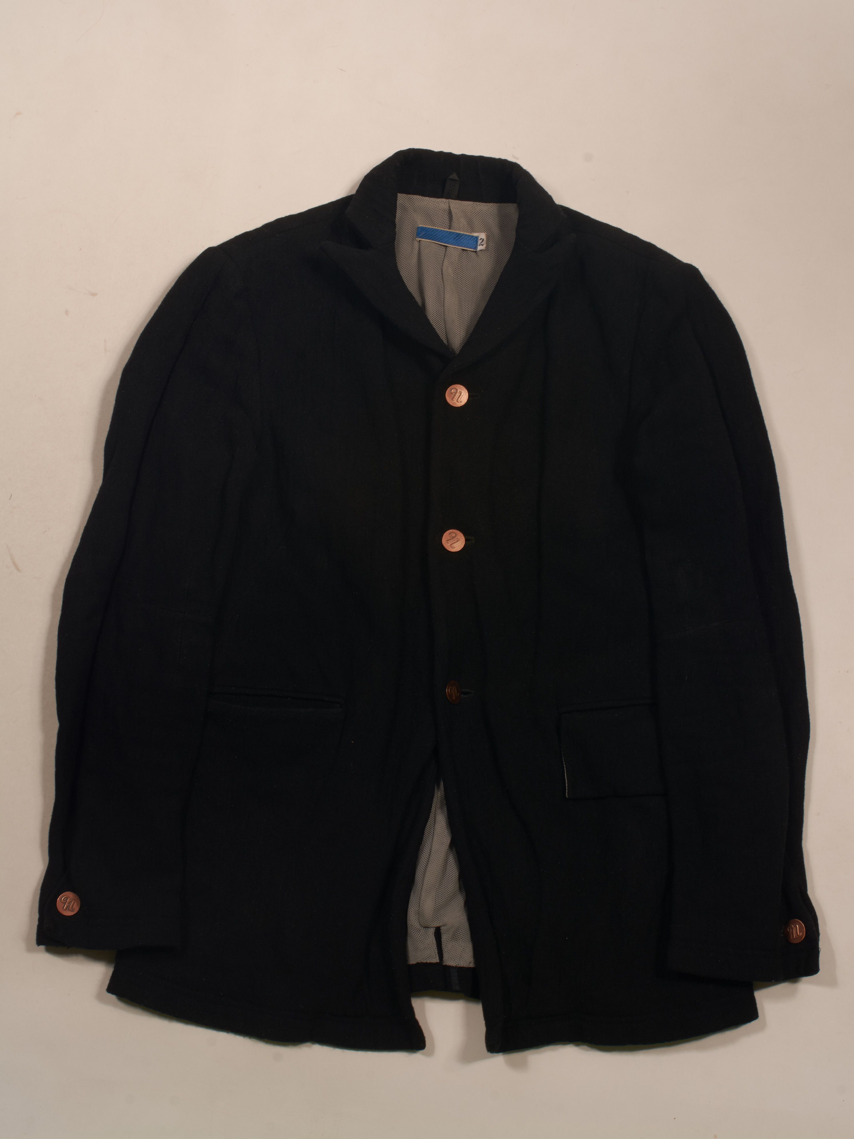 Number (N)ine 90's Metal Jacket Size US M / EU 48-50 / 2 - 1 Thumbnail