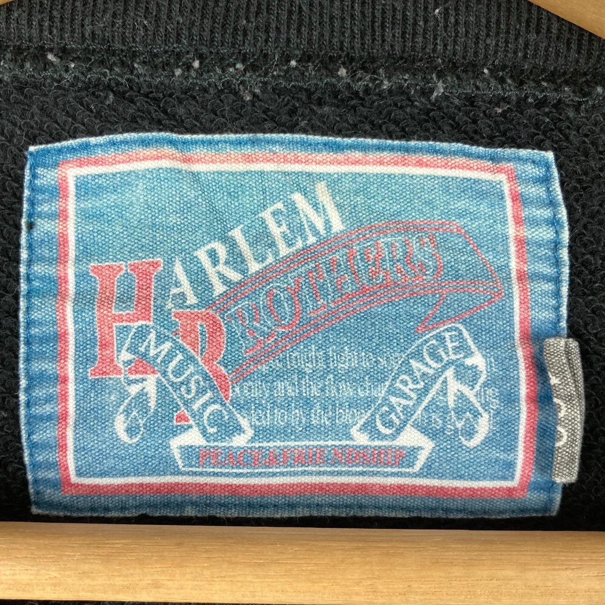 Vintage Vintage SWEATSHIRT HARLEM BROTHERS pullover jumper Size US S / EU 44-46 / 1 - 4 Thumbnail