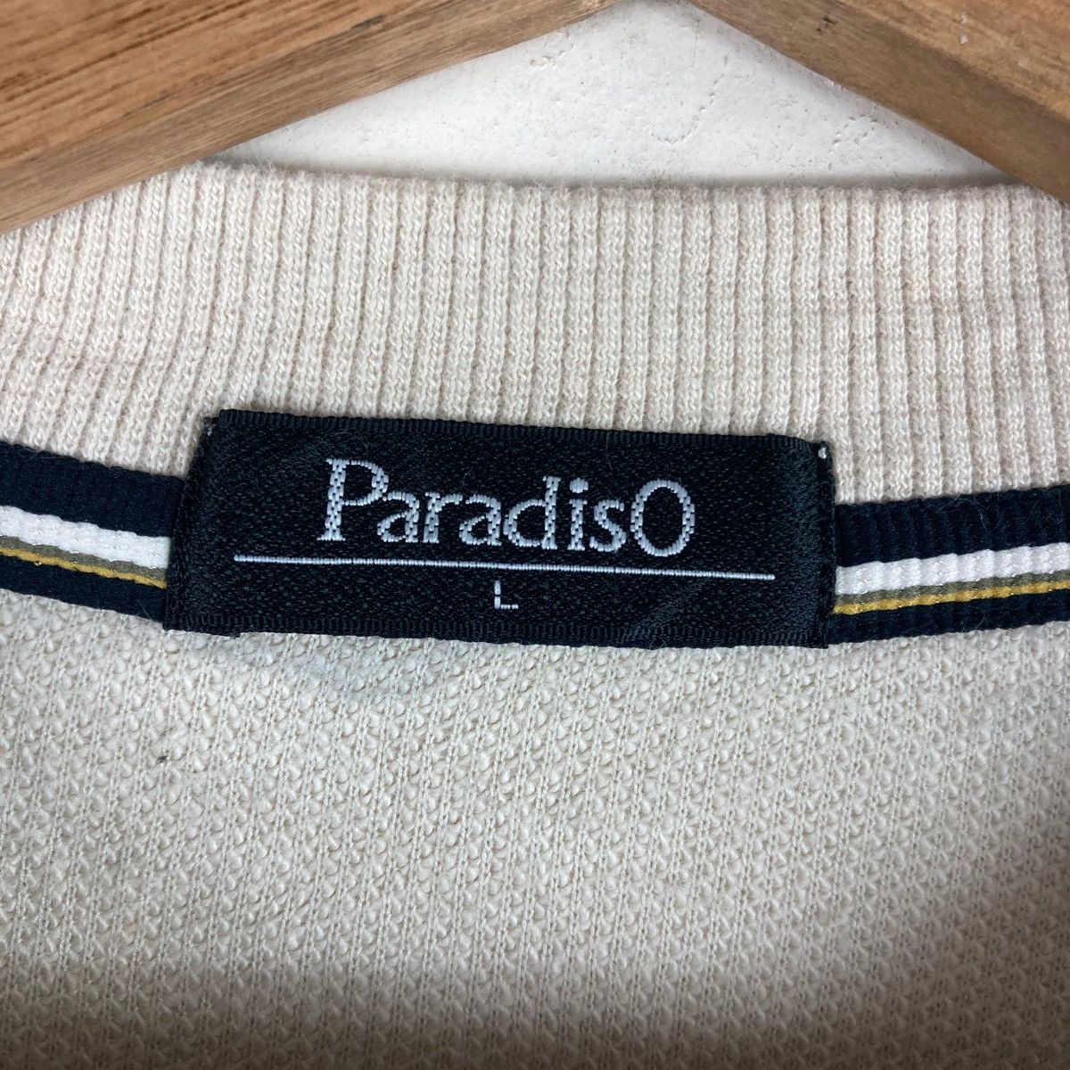 Vintage Vintage SWEATSHIRT PARADISO pullover jumper Size US L / EU 52-54 / 3 - 5 Thumbnail