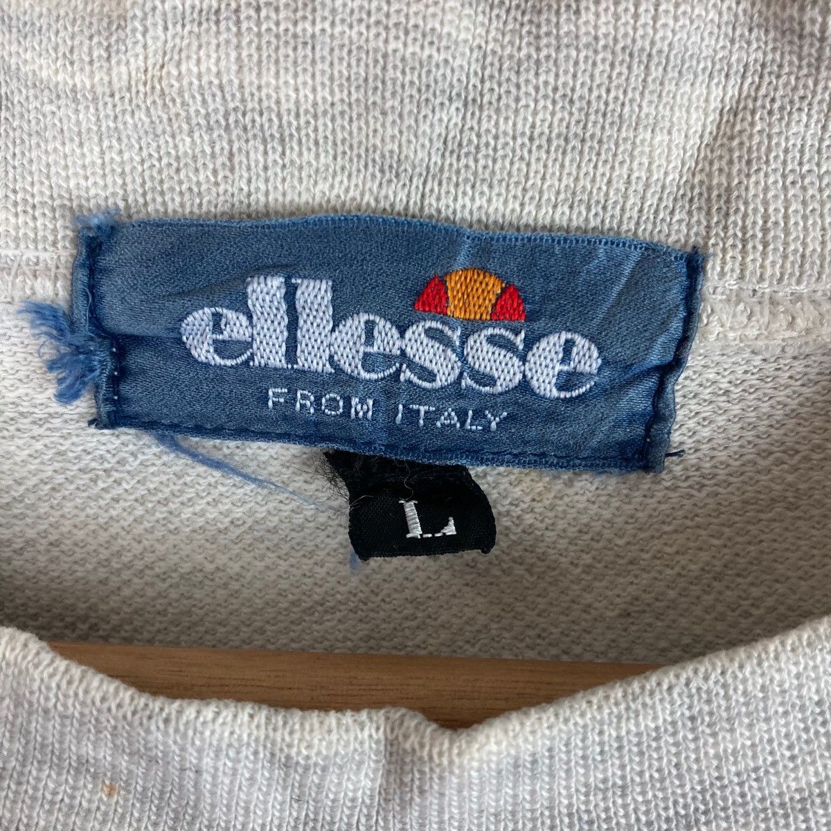 Vintage Vintage SWEATSHIRT ELLESSE pullover jumper Size US L / EU 52-54 / 3 - 4 Thumbnail