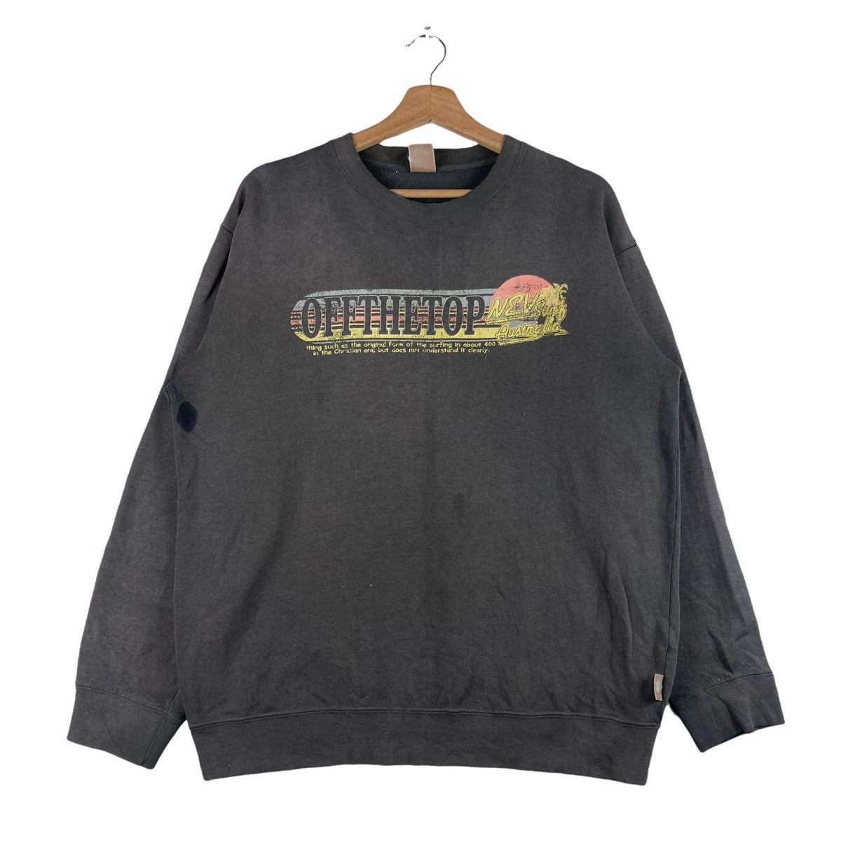Other Vintage SWEATSHIRT NEV SURF pullover jumper Size US L / EU 52-54 / 3 - 1 Thumbnail