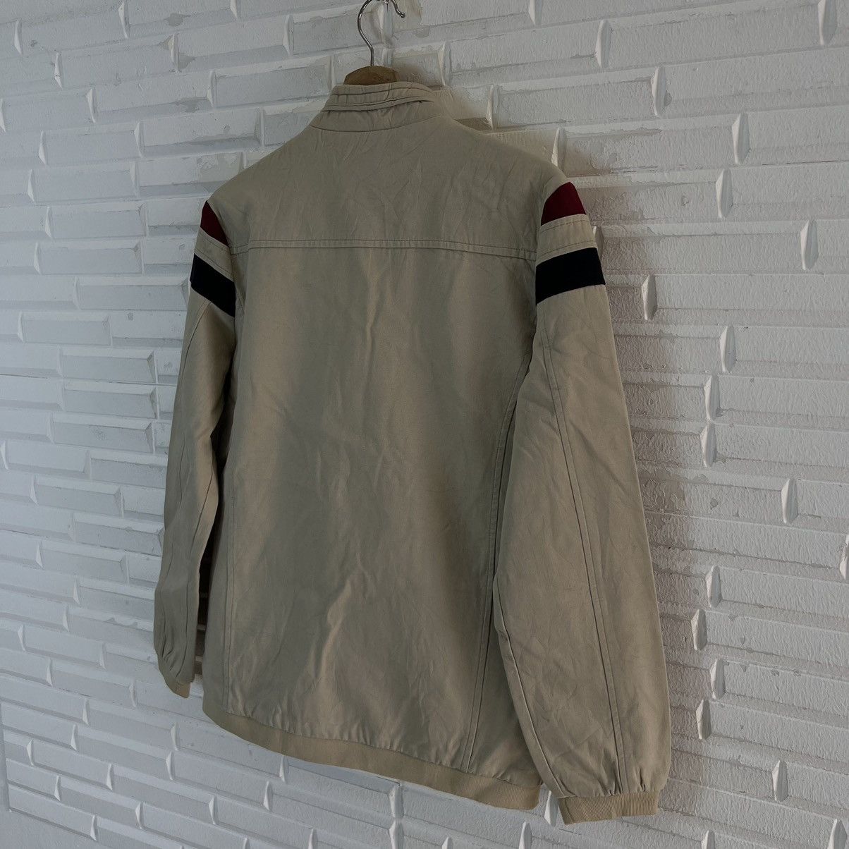 Japanese Brand RARE QUILTED ZIPPER JACKET JAPAN FABRIC RIDER WEAR Size US M / EU 48-50 / 2 - 7 Thumbnail
