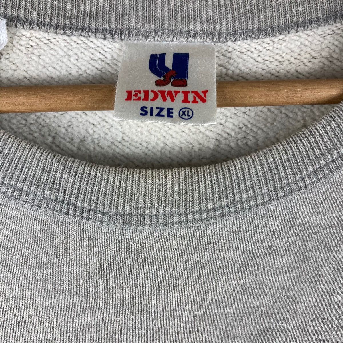 Edwin Vintage SWEATSHIRT EDWIN pullover jumper Size US XL / EU 56 / 4 - 4 Thumbnail