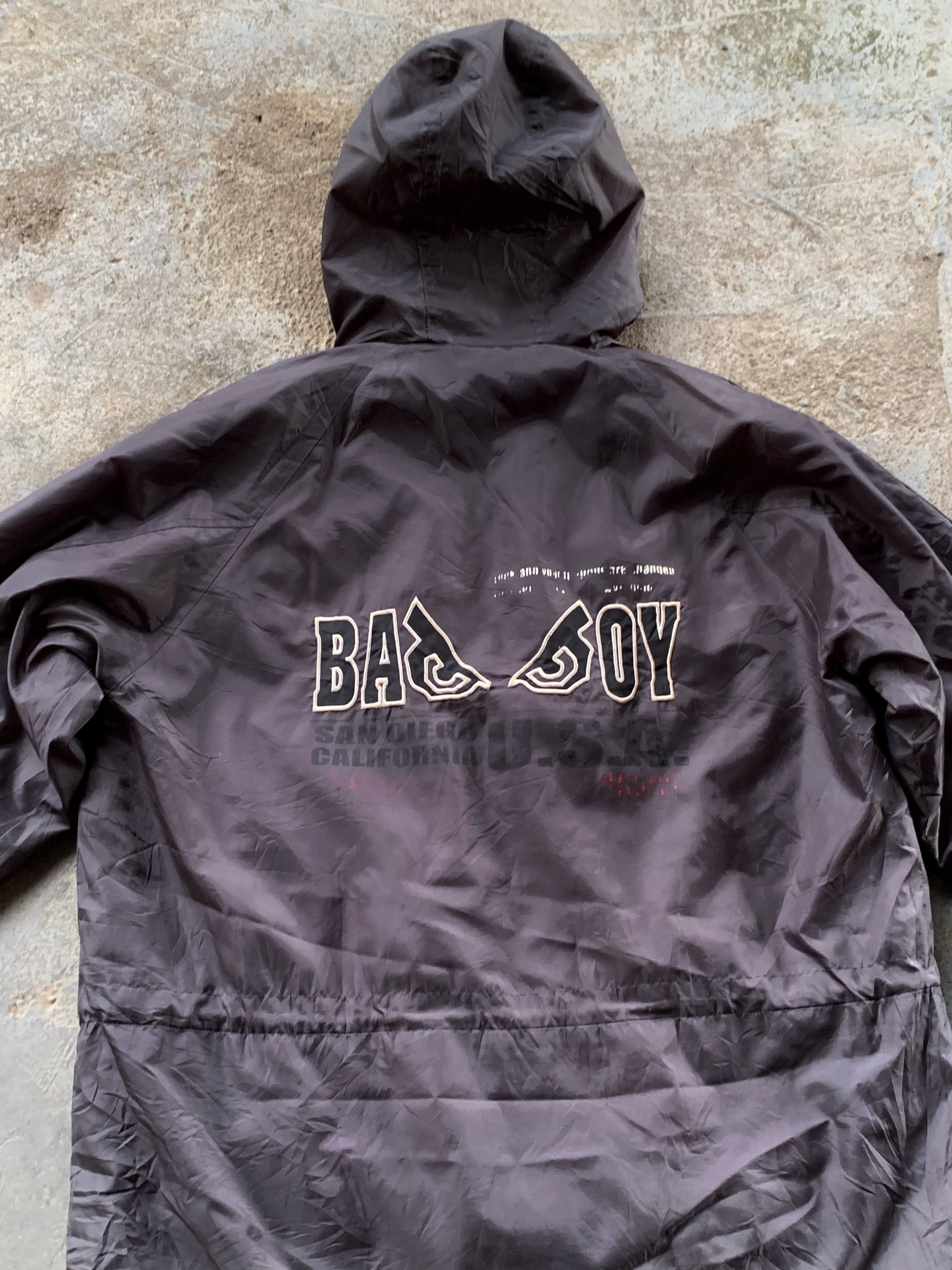 Vintage Vintage Bad Boy Side Tape Long Jacket Size US L / EU 52-54 / 3 - 4 Thumbnail