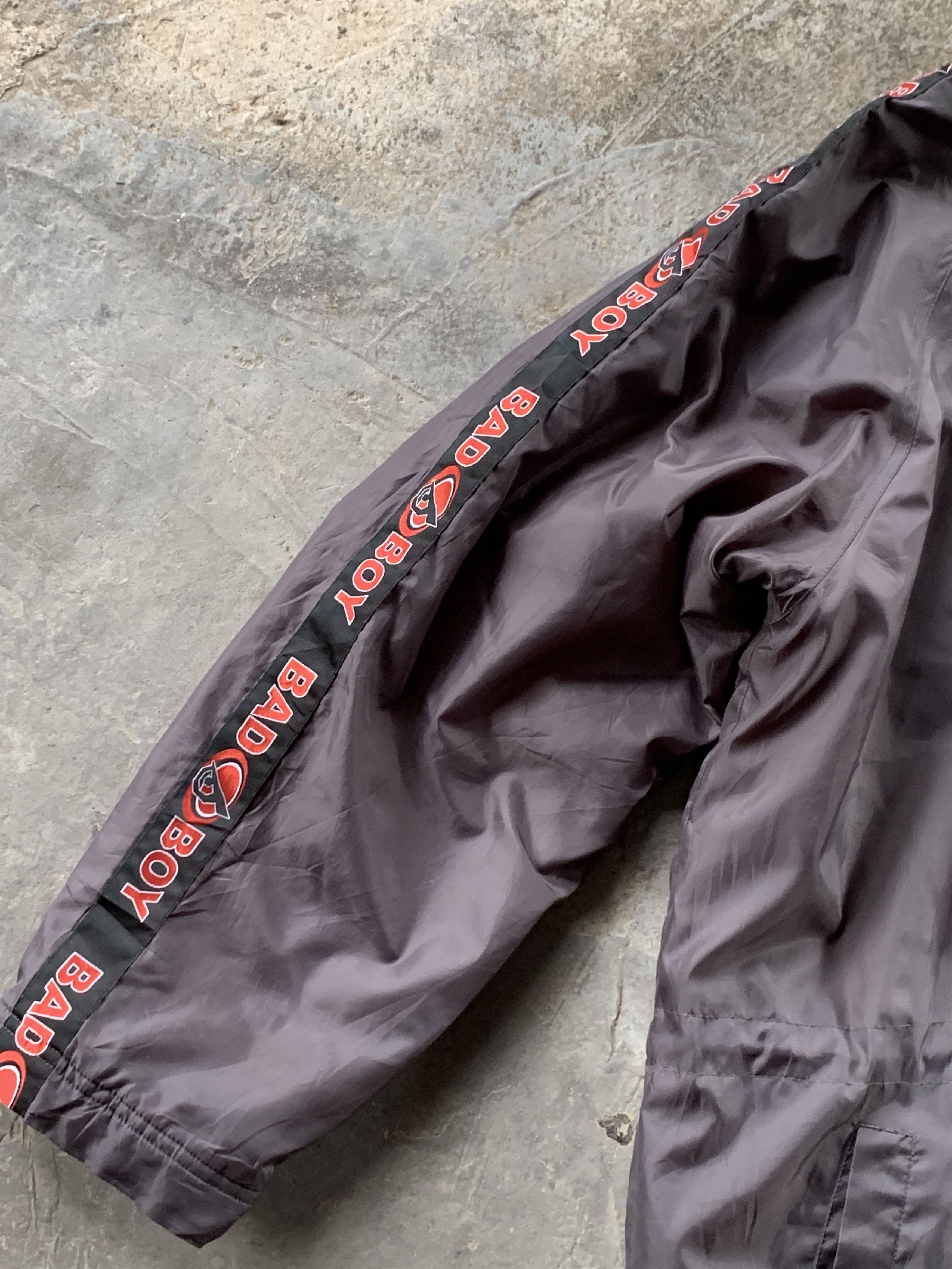 Vintage Vintage Bad Boy Side Tape Long Jacket Size US L / EU 52-54 / 3 - 7 Thumbnail