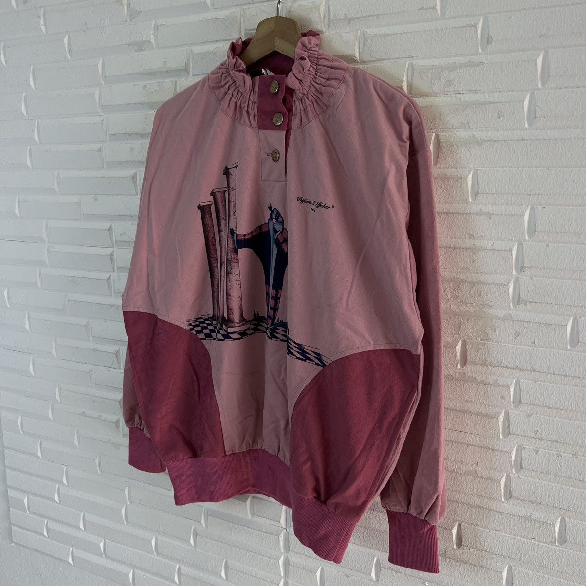 Vintage VINTAGE DEFENSE D'AFFICHER PARIS MADE IN FRANCE SWEATSHIRT Size US M / EU 48-50 / 2 - 2 Thumbnail