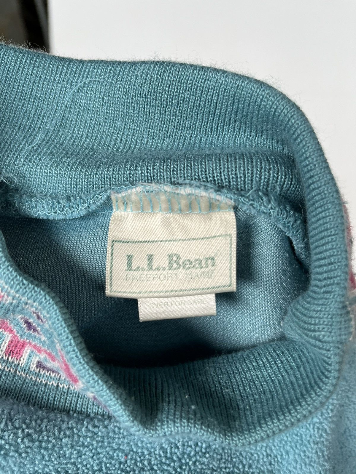 L.L. Bean Vintage L.L Bean Fleece Sweatshirt Size XL / US 12-14 / IT 48-50 - 3 Thumbnail