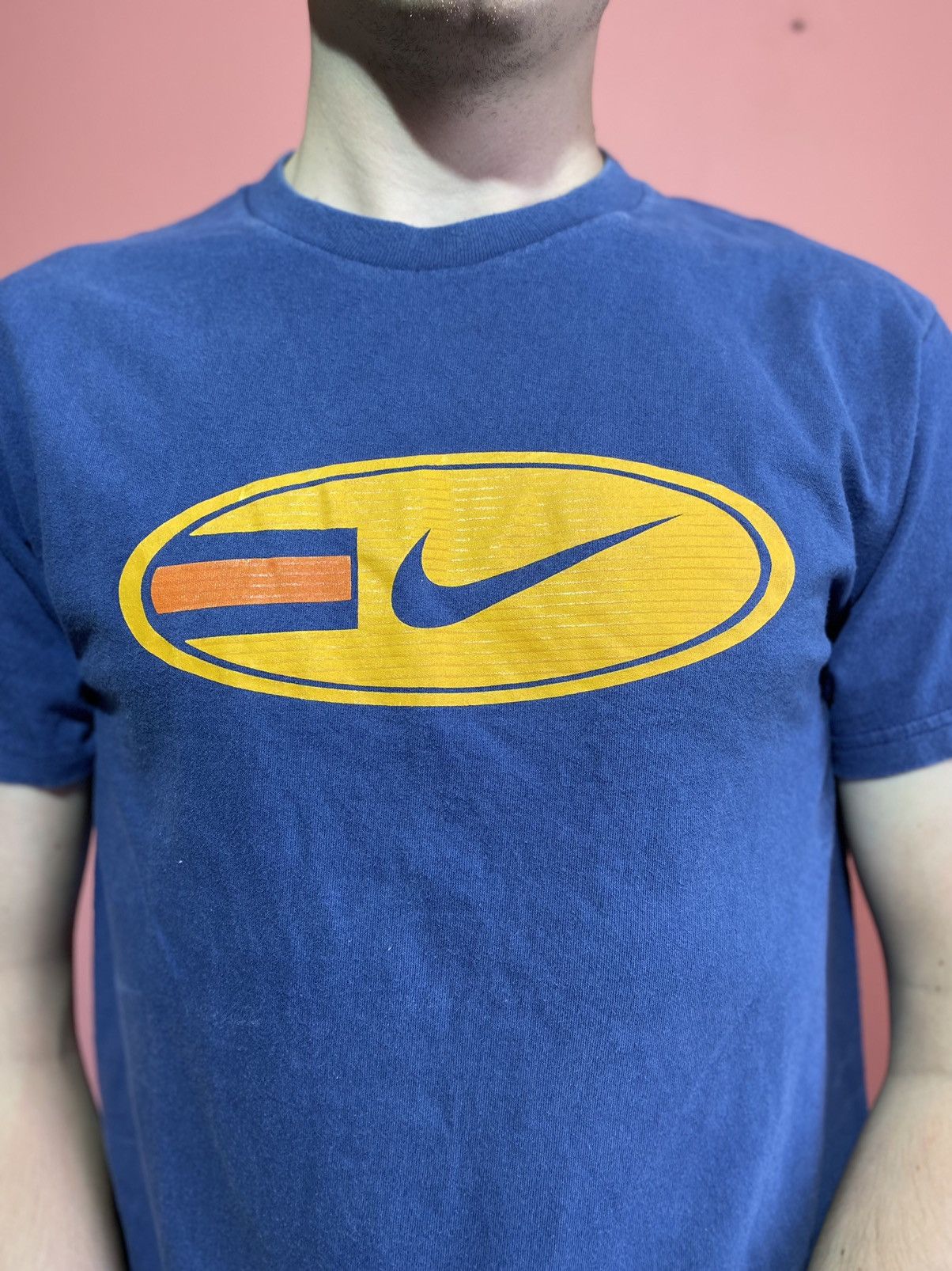 Nike Vintage swoosh nike rare tee t-shirt mexico Size US S / EU 44-46 / 1 - 2 Thumbnail