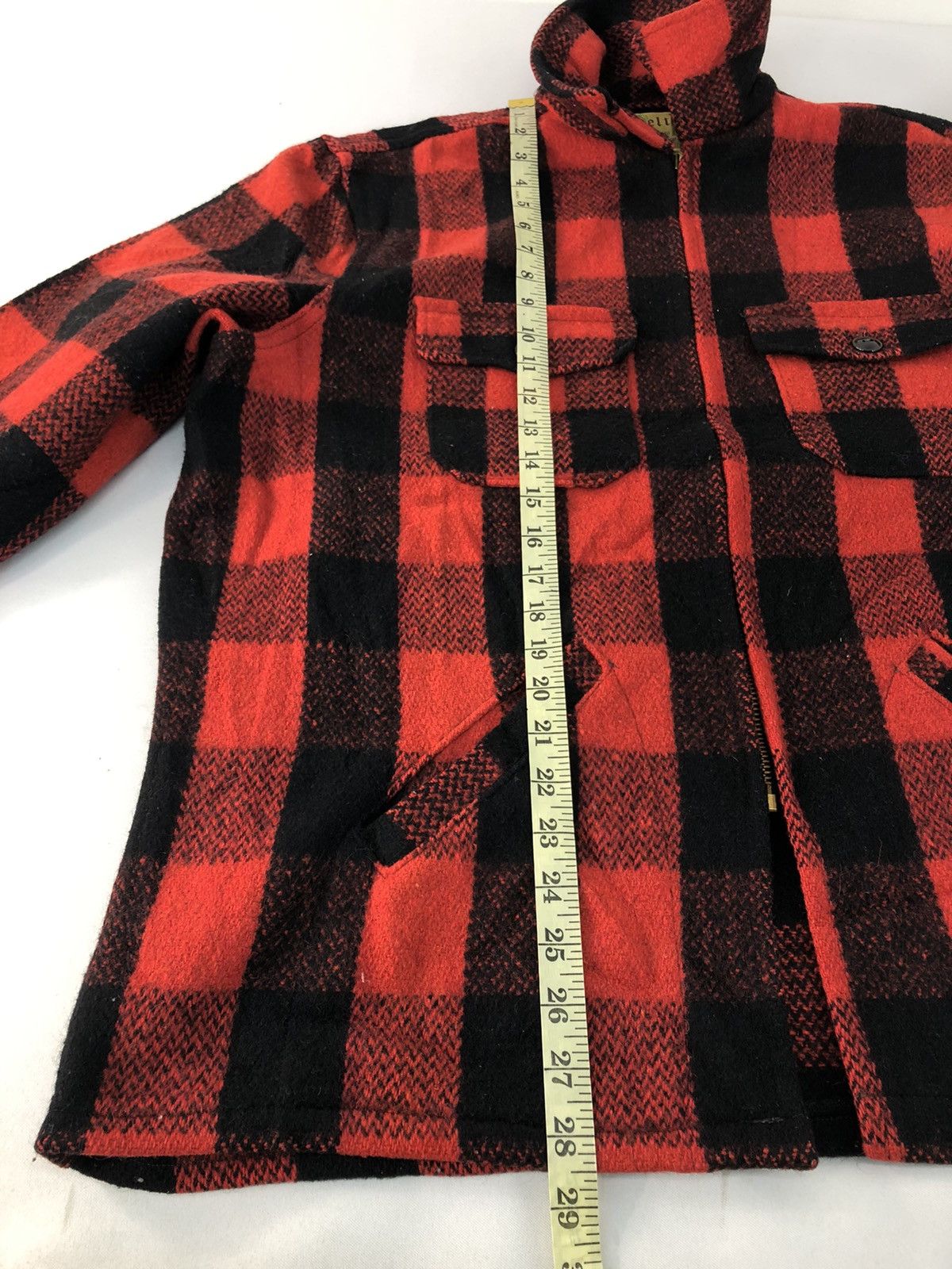 Flannel × Vintage 70s Melton’s Padded Flannel Zipper Plaid Checked Outer Wear Size US XL / EU 56 / 4 - 9 Thumbnail