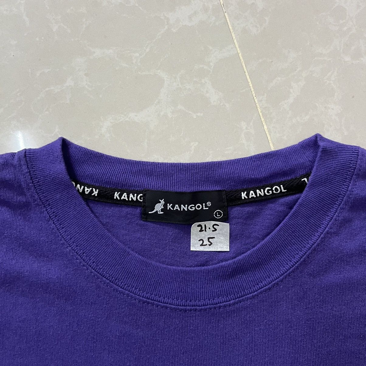Kangol × Vintage Vintage 90s Kangol Centre Logo Embroidered Box tee P Size US M / EU 48-50 / 2 - 5 Thumbnail