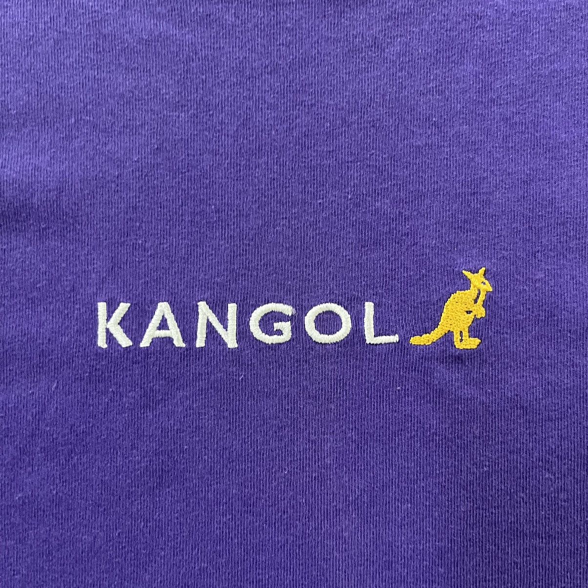 Kangol × Vintage Vintage 90s Kangol Centre Logo Embroidered Box tee P Size US M / EU 48-50 / 2 - 4 Thumbnail
