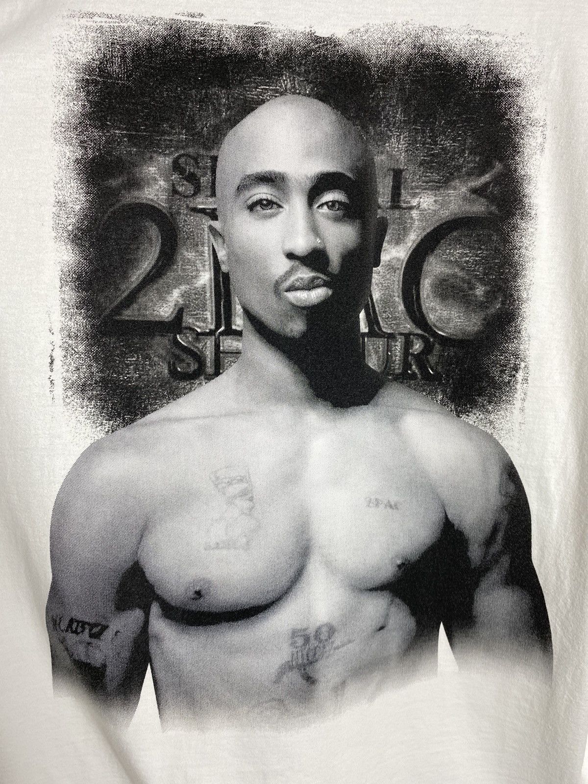 Vintage 🚨Vintage 2pac Tupac Shakur 00s Rap Tee T-Shirt Size US XL / EU 56 / 4 - 5 Thumbnail