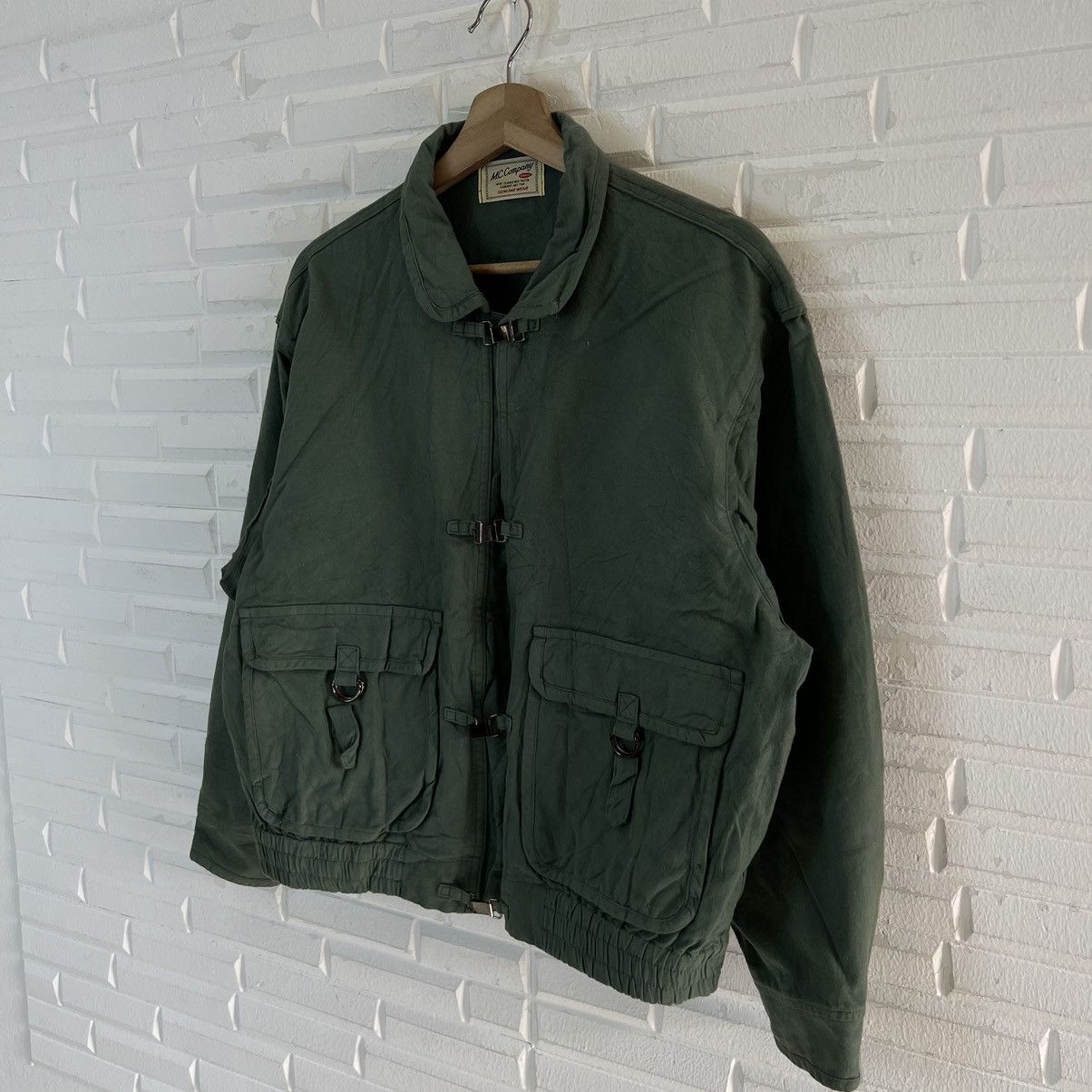 VINTAGE BOMBER JACKET M.C. COMPANY INSPIRED BY ISSEY MIYAKE