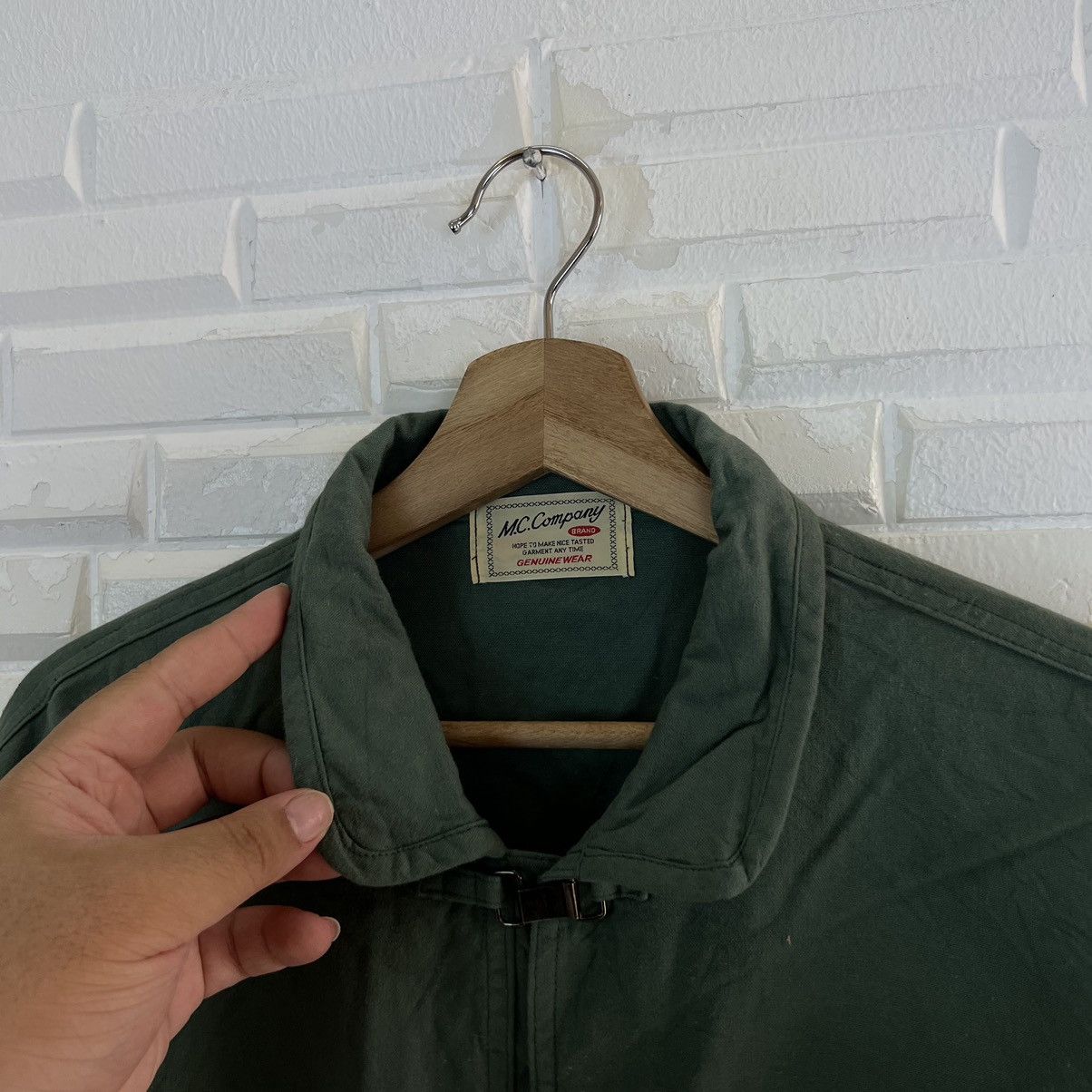 VINTAGE BOMBER JACKET M.C. COMPANY INSPIRED BY ISSEY MIYAKE