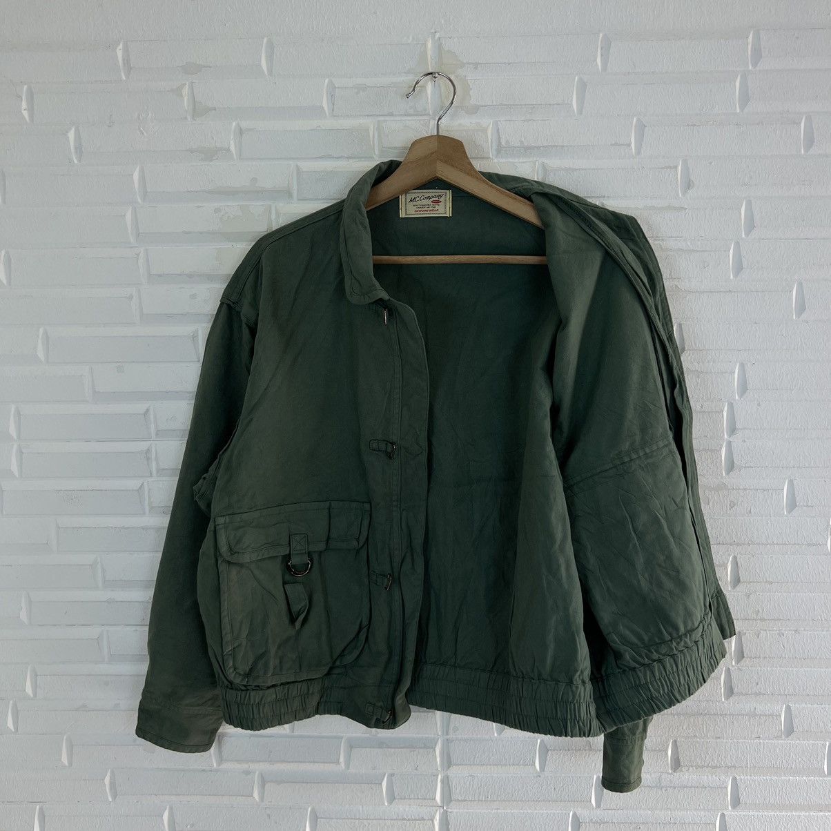 VINTAGE BOMBER JACKET M.C. COMPANY INSPIRED BY ISSEY MIYAKE