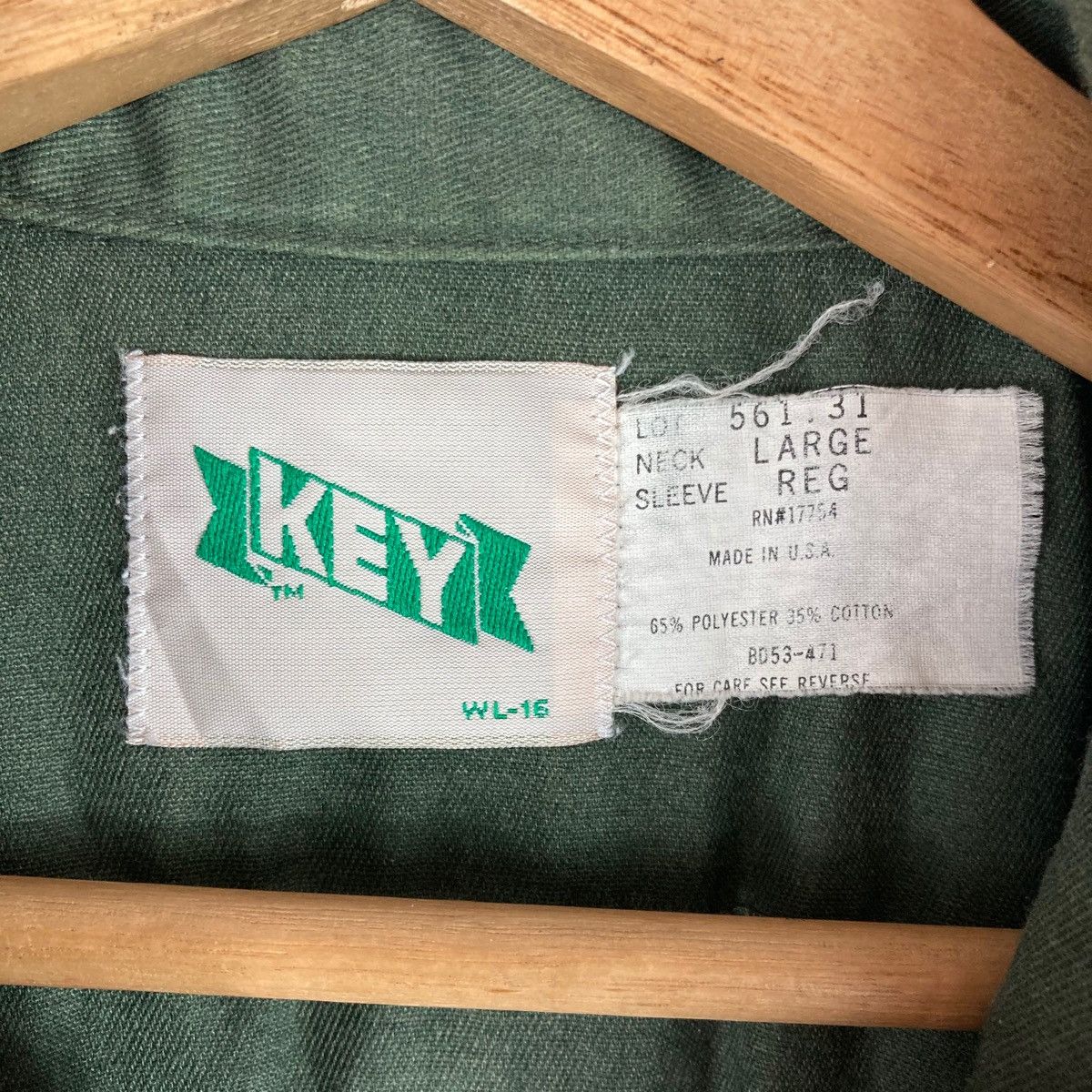 Vintage Vintage JACKET KEY button pullover jumper Size US L / EU 52-54 / 3 - 4 Thumbnail
