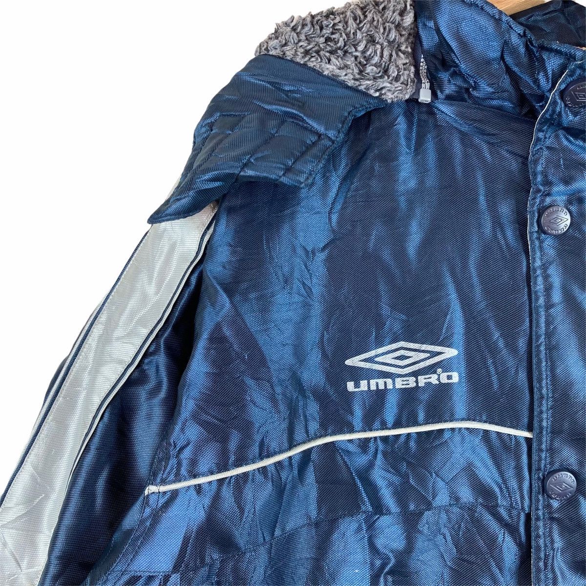 Umbro Vintage JACKET UMBRO zip up button pullover jumper hoodie Size US L / EU 52-54 / 3 - 3 Thumbnail