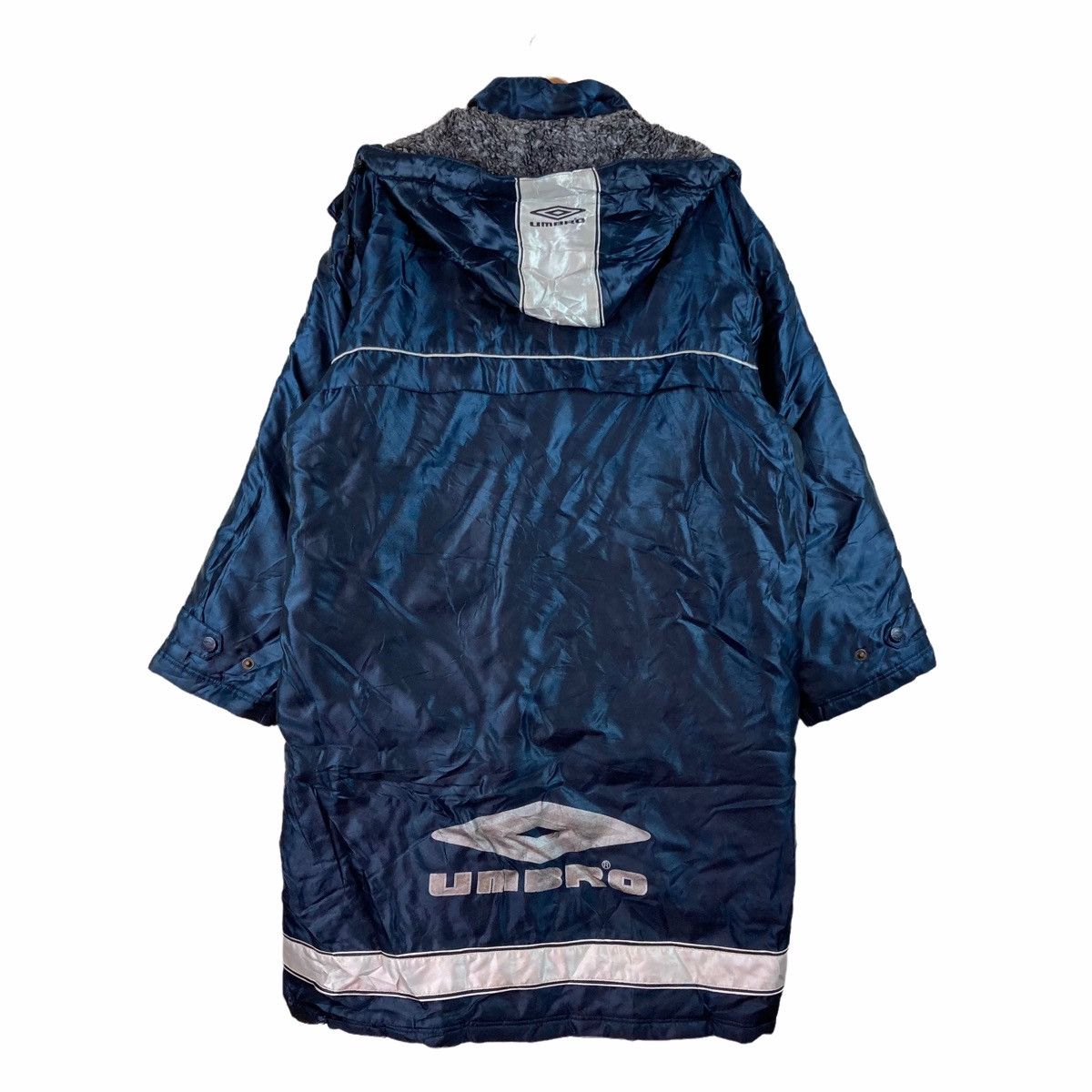 Umbro Vintage JACKET UMBRO zip up button pullover jumper hoodie Size US L / EU 52-54 / 3 - 2 Thumbnail